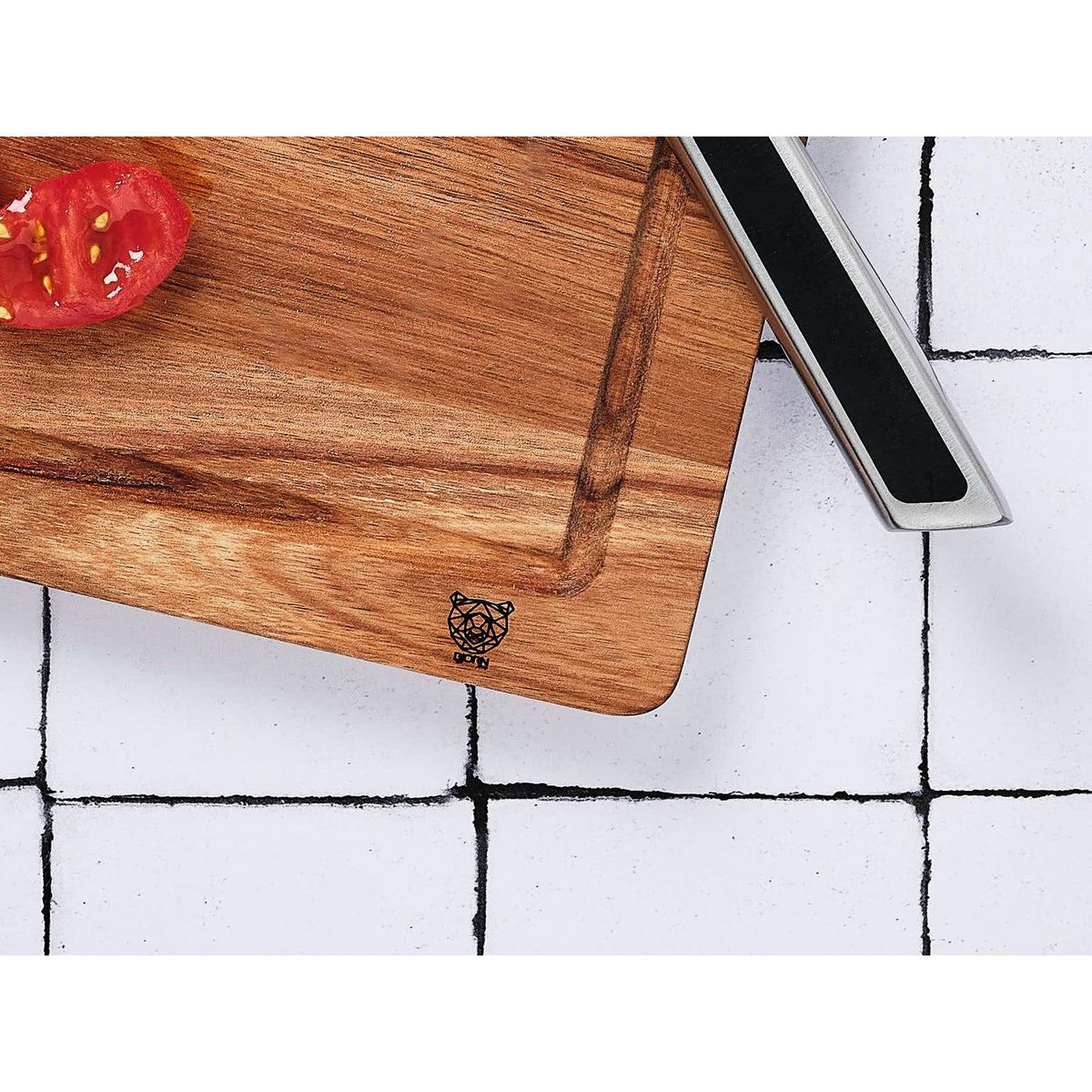 BJORN Planche à découper en bois d'acacia ALVA - 38 x 25cm