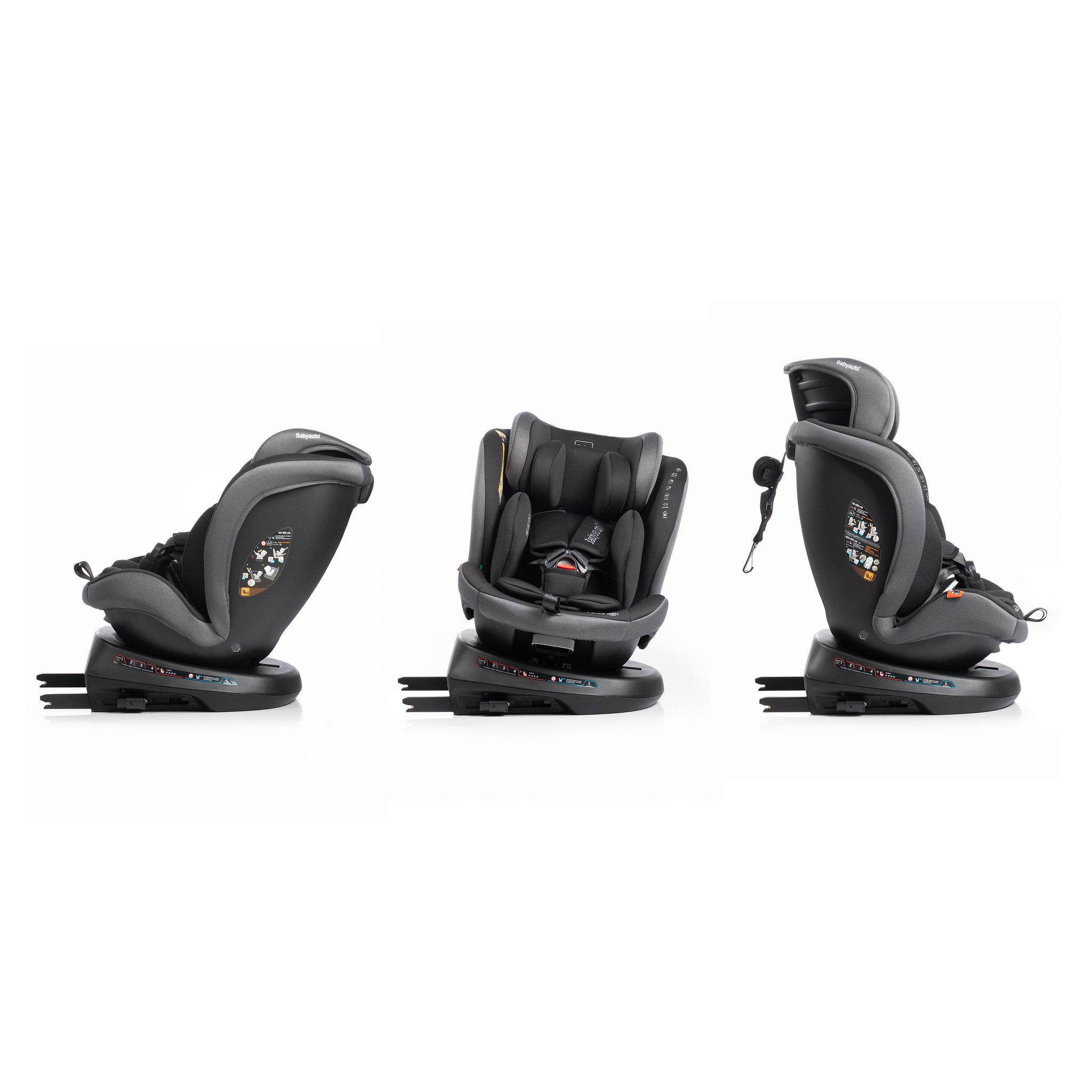 Voir la diapositive 5 : BABYAUTO Siège auto rodia ifix top tether 40-150 cm