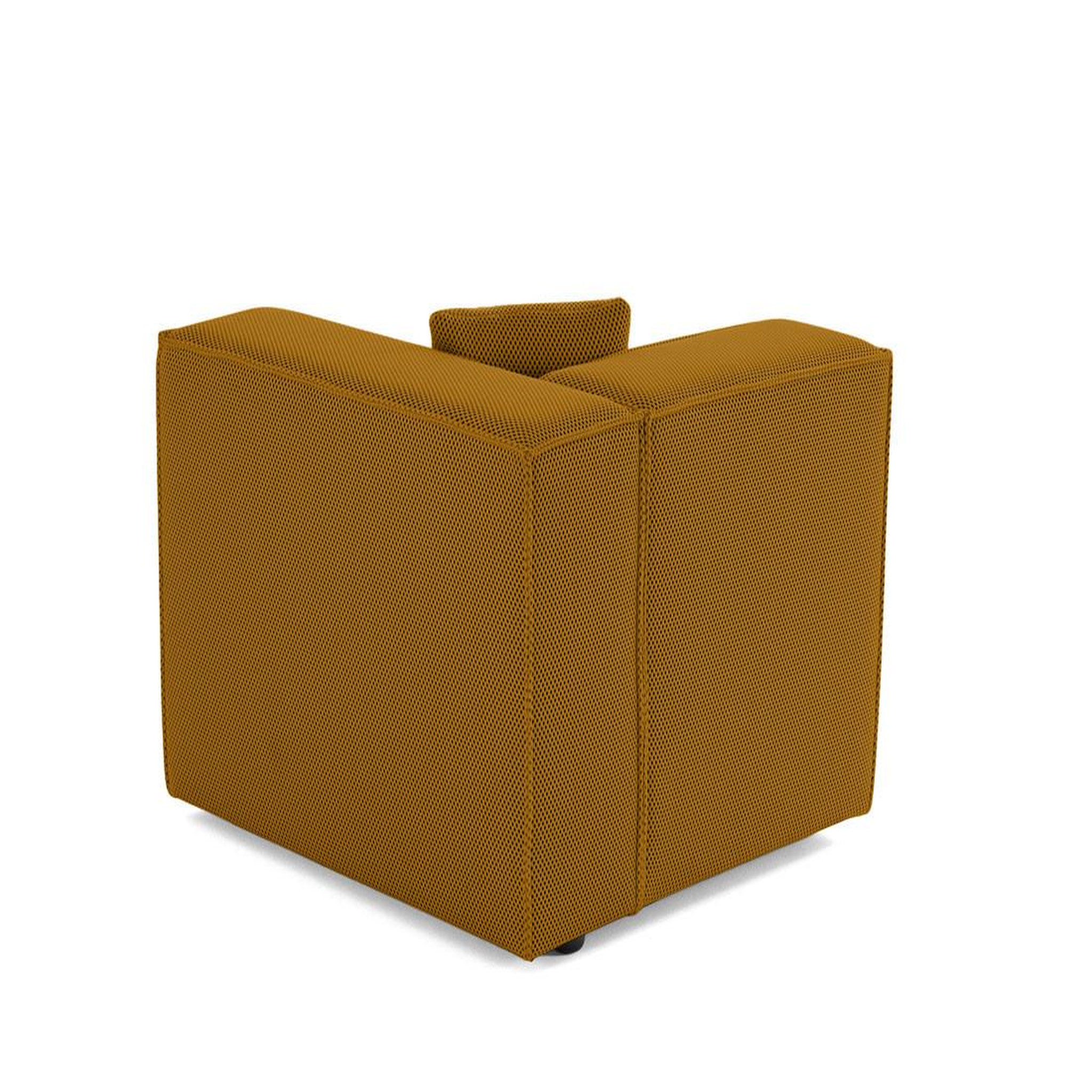 Voir la diapositive 5 : LISA DESIGN Arty - module d'assise droit - en tissu mailles 3d