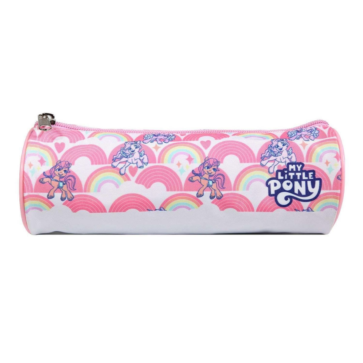 Bagtrotter BAGTROTTER Trousse scolaire ronde My Little Pony Rose