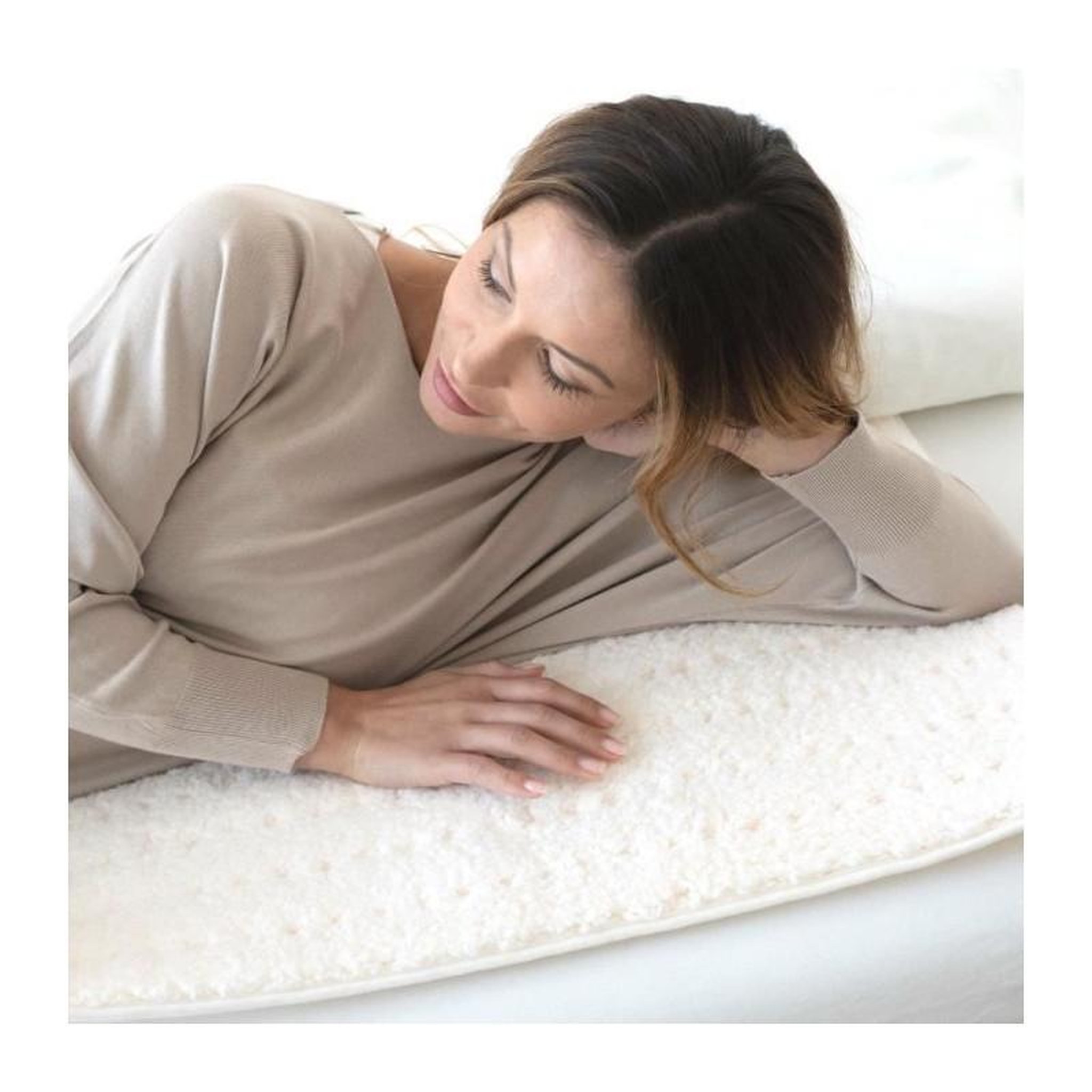 Voir la diapositive 2 : Medisana Surmatelas chauffant extra moelleux en polaire - MEDISANA - HU 672 - Chauffe-lit - 4 reglages - 3 minuteries - Lavable