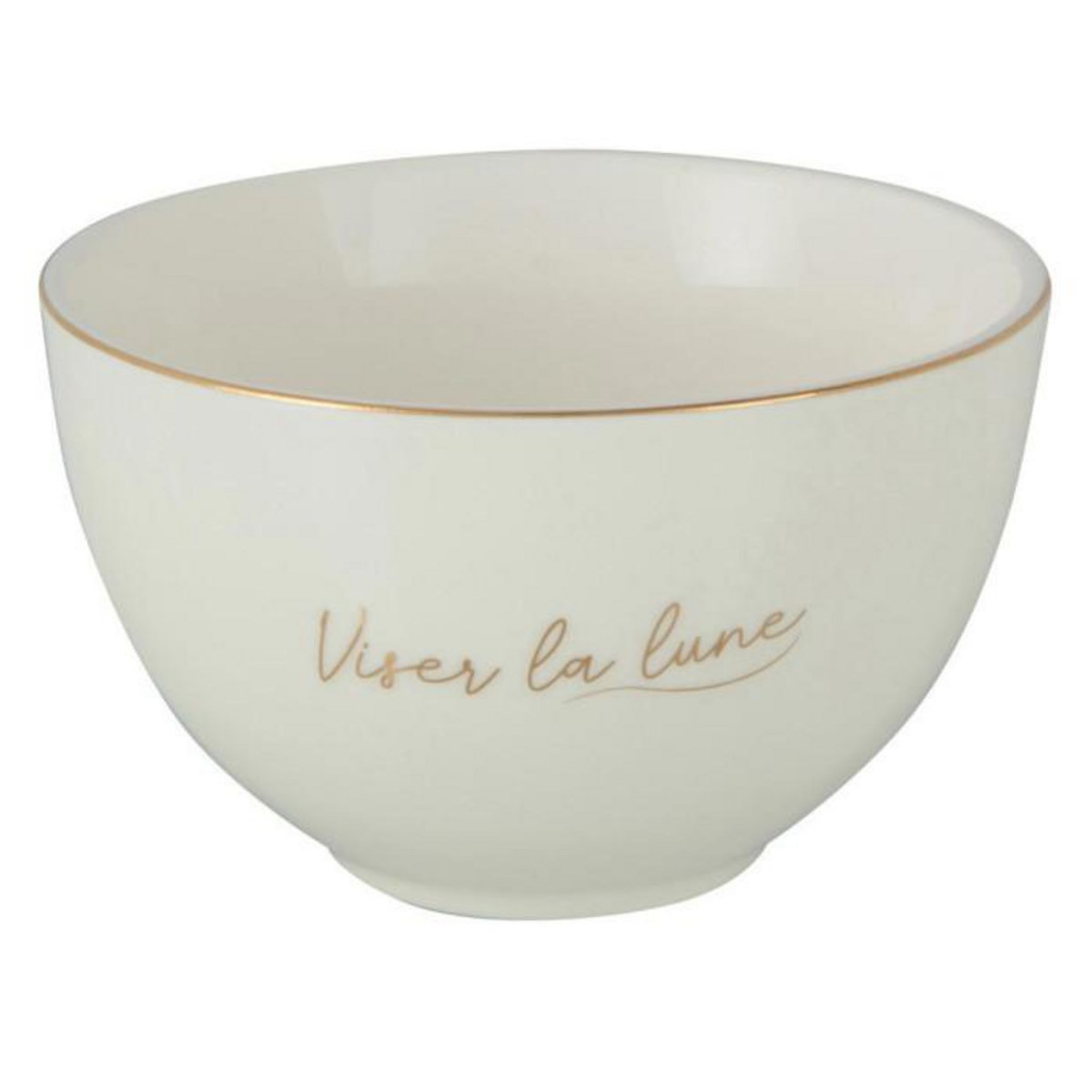 Paris Prix Lot de 4 Bols en Porcelaine  Ilene  10cm Blanc