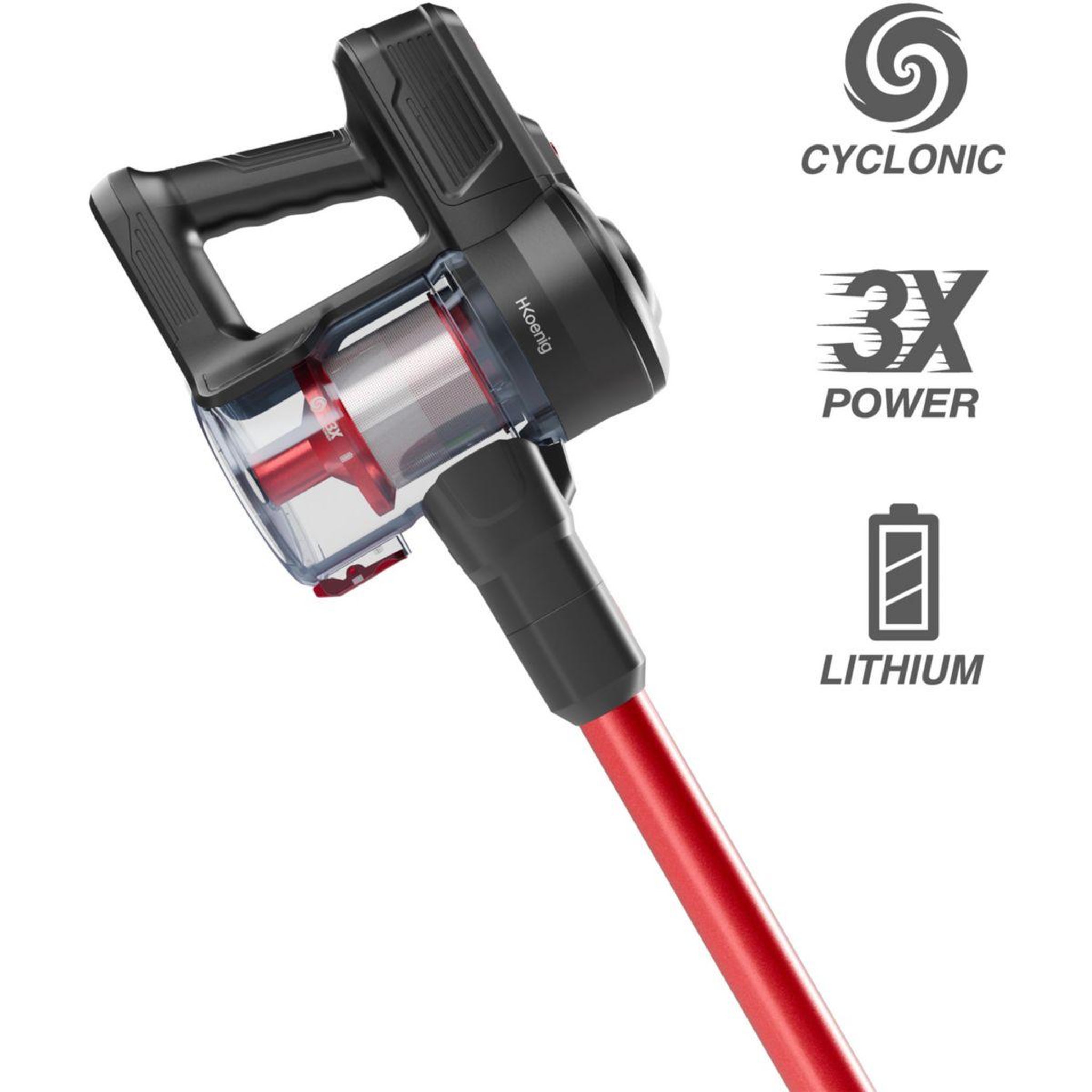 Voir la diapositive 4 : H.Koenig Aspirateur balai up600