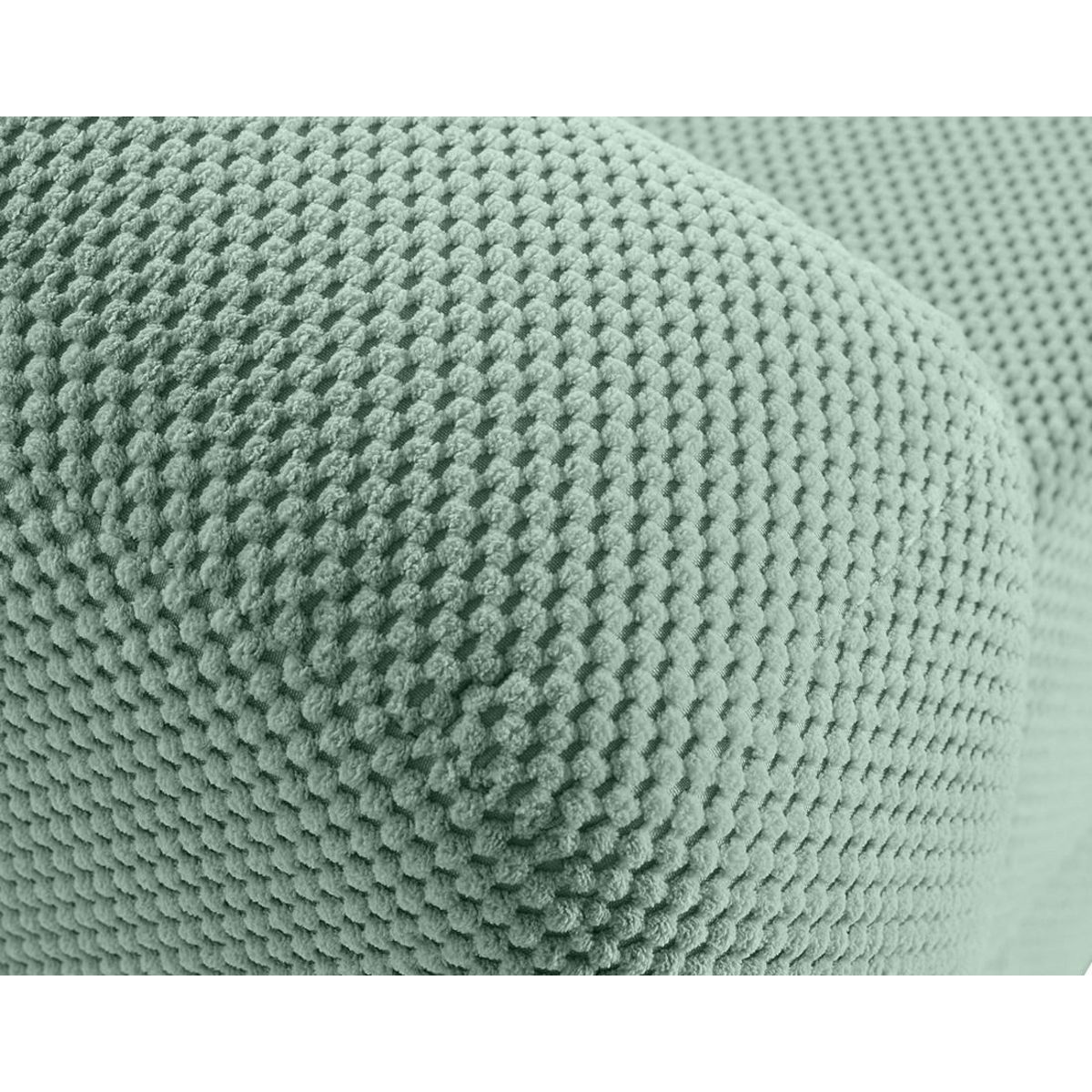 BEST MOBILIER Nuvia - canapé convertible déplimousse 3 places en velours texturé