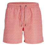 Jack & Jones Short de Bain Rouge/Blanc Garçon Jack & Jones Fiji. Coloris disponibles : Rouge