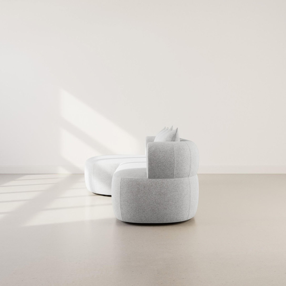 LISA DESIGN Angela - canapé d'angle gauche 4 places en velours texturé