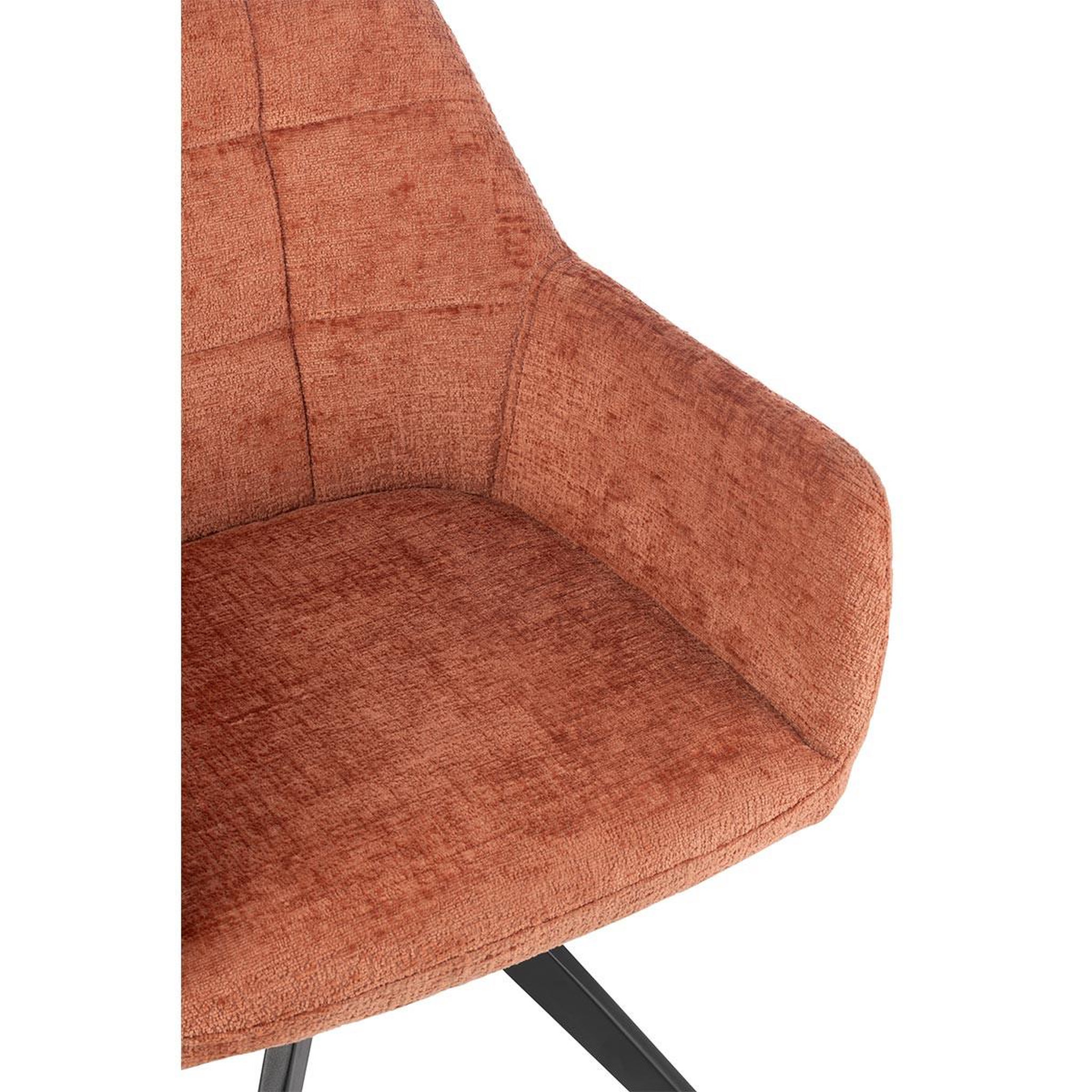 Voir la diapositive 6 : J-LINE Chaise design  louna  85cm pêche
