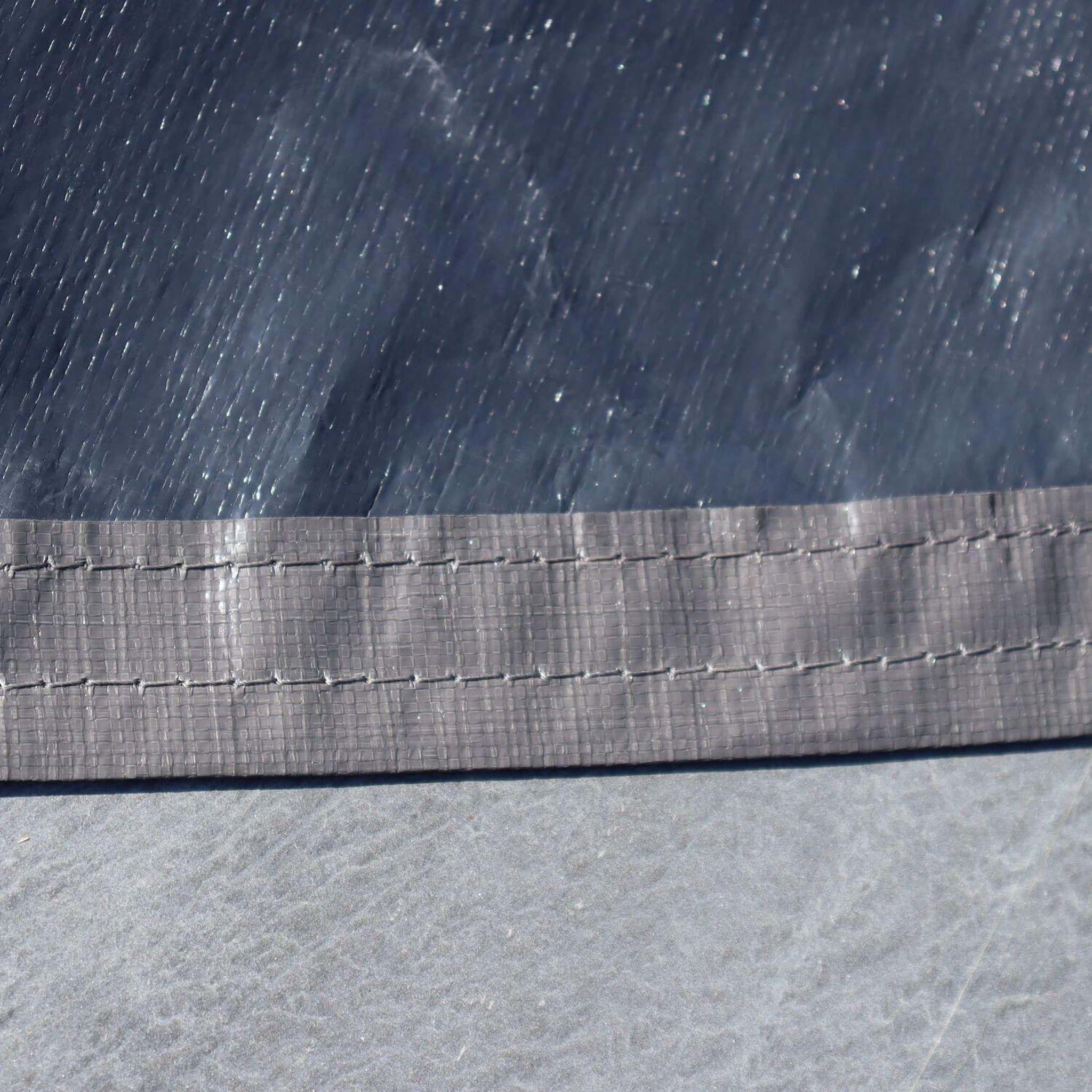 Voir la diapositive 4 : EDG Bâche d'hiver ovale 6.1x3.75m 130g/m2 pour piscine hors-sol - 108776