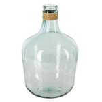 ATMOSPHERA Vase en Verre  Dame Jeanne  42cm Transparent