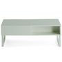Voir la diapositive 3 : BEST MOBILIER Sofia - table basse - vert sauge mat - 110 cm
