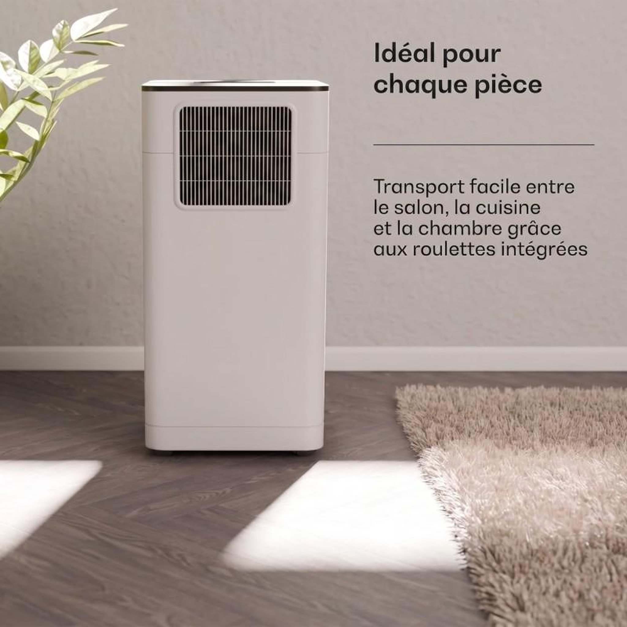 Voir la diapositive 5 : Climatiseur mobile - 9000 btu - 3-en-1 - r290
