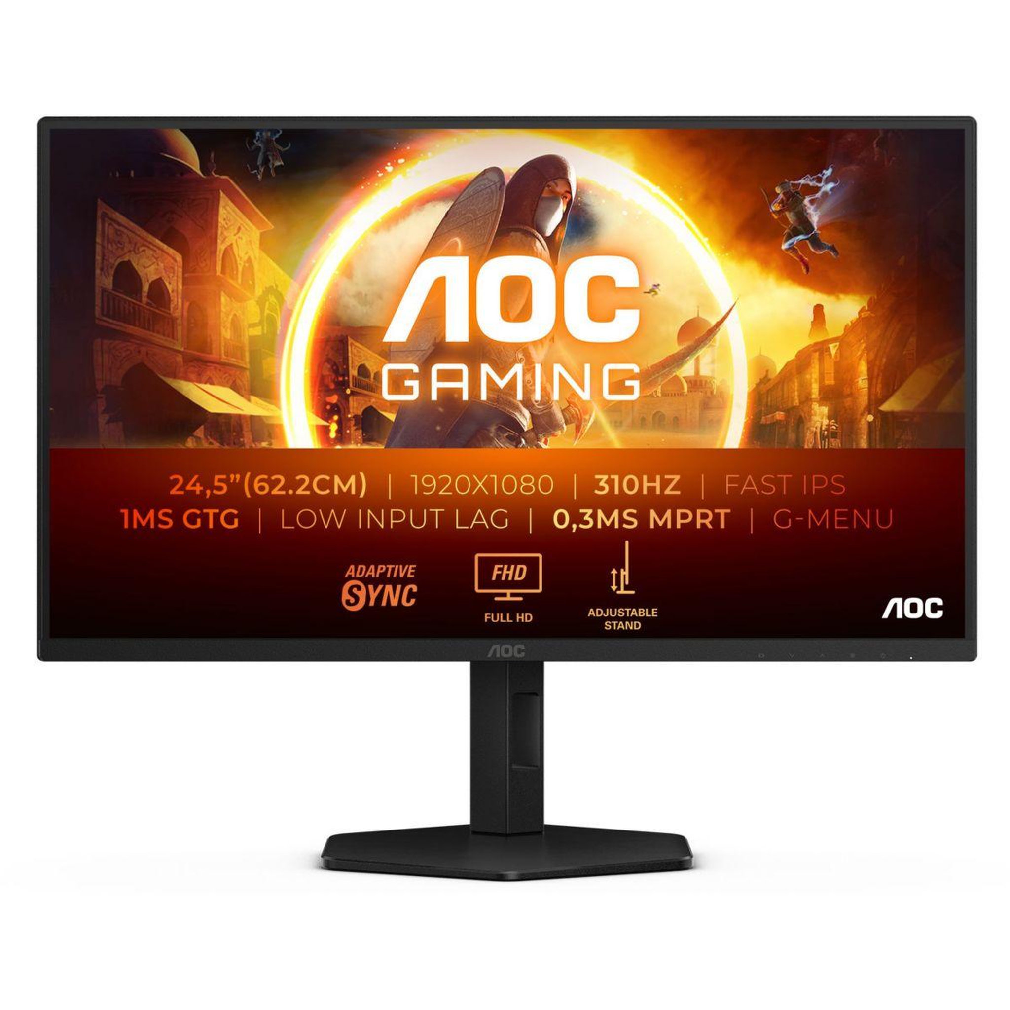 AOC Ecran PC Gamer Gaming 25  Full HD 310Hz Fast IPS HDR10