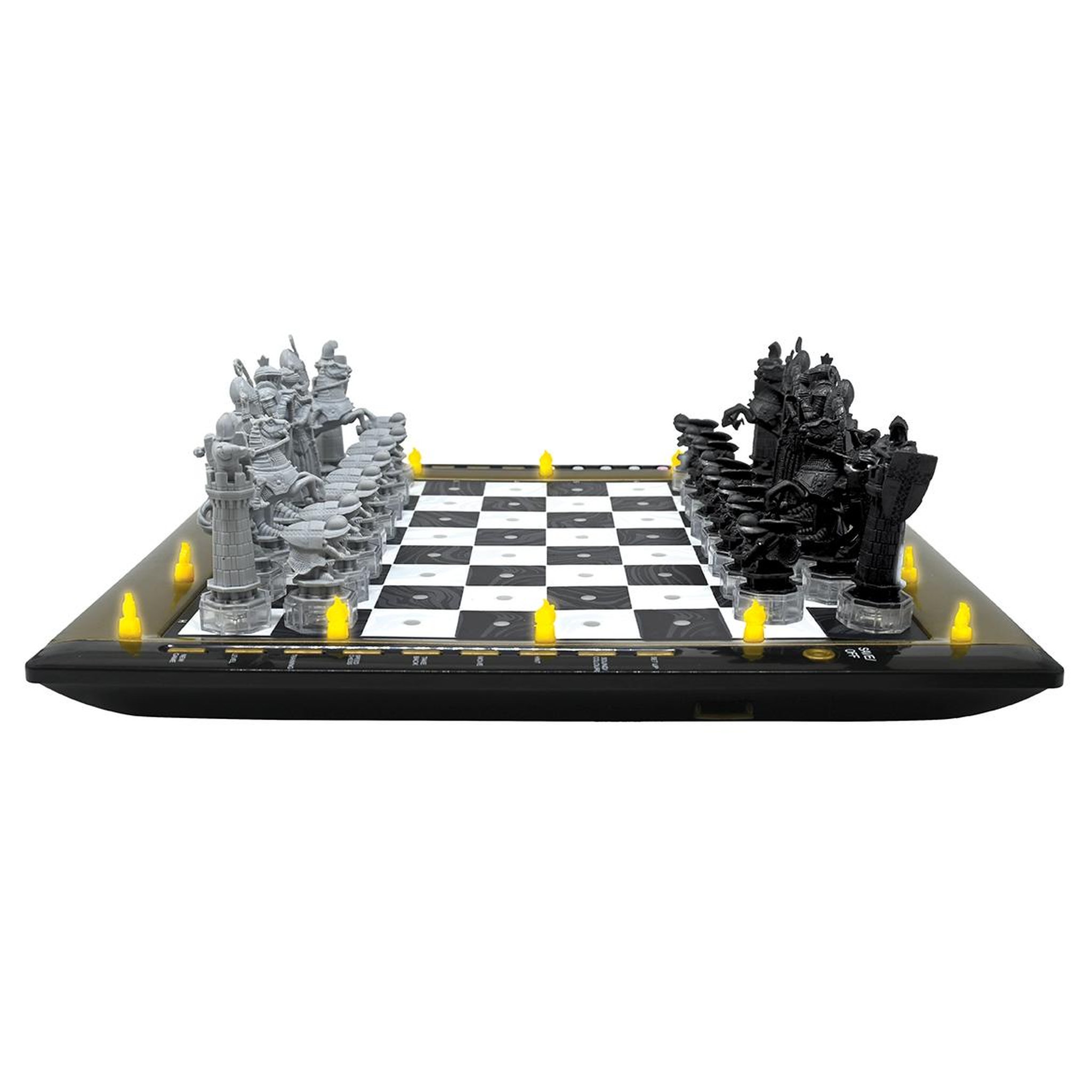 Lexibook- Chessman FX, D'échecs électronique Avec Clavier Tactile Et Effets Sonores Et Lumineux 32 Pieces 64 Difficulte Jeu De Societe Familial Noir Argent Lexibook- Chessman FX, D'échecs électronique Avec Clavier Tactile Et Effets Sonores Et Lumineux 32 Pieces 64 Difficulte Jeu De Societe Familial Noir Argent