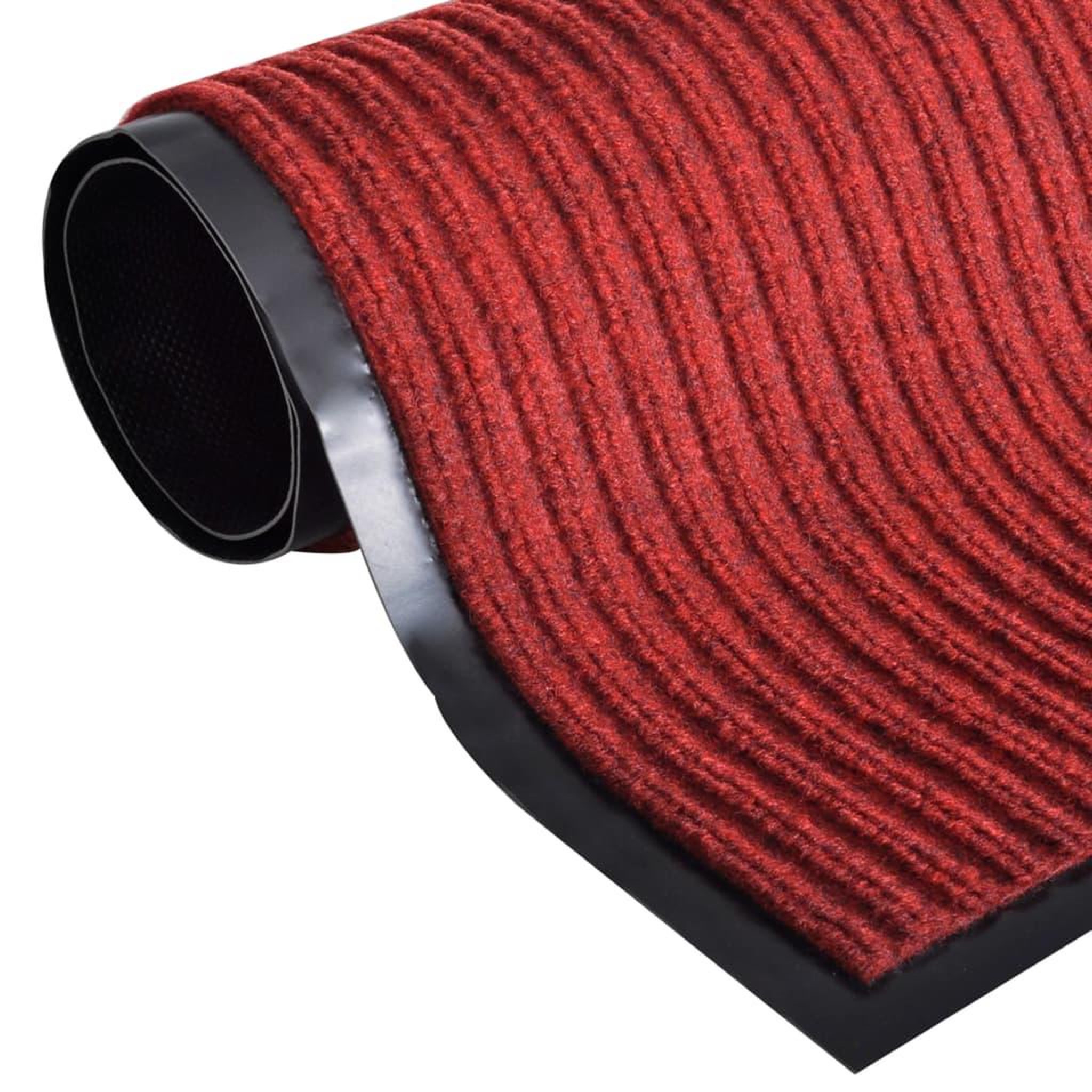 Voir la diapositive 2 : VIDAXL Paillasson Rouge 117x220 cm PVC