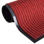 Voir la diapositive 2 : VIDAXL Paillasson Rouge 117x220 cm PVC