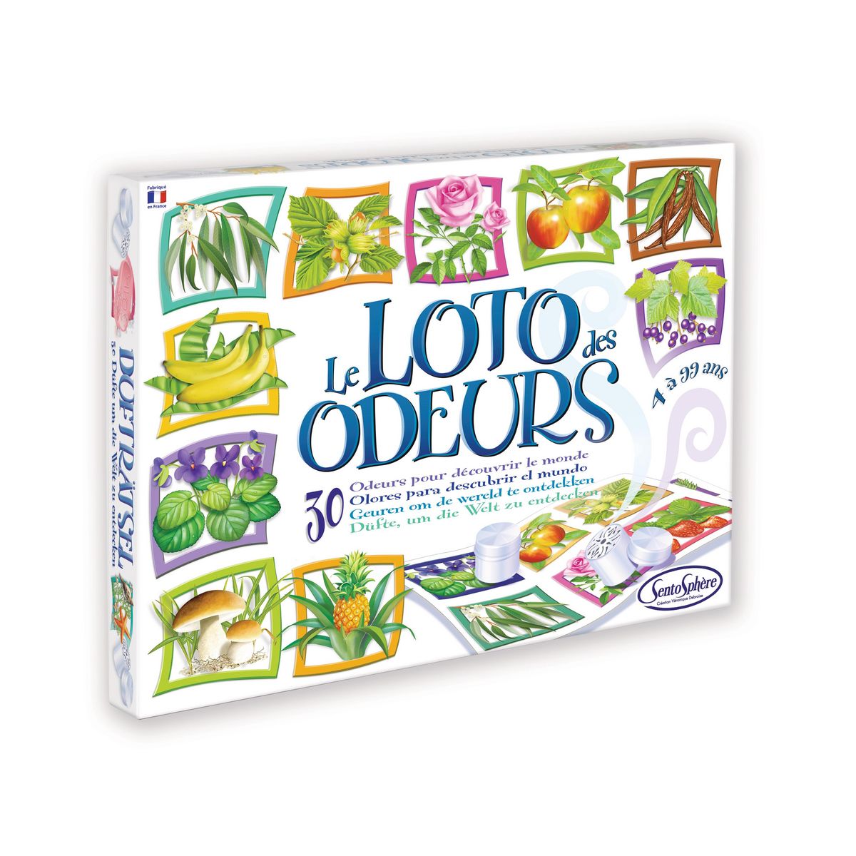 Sentosphère Jeu Le loto des Odeurs