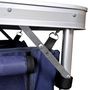 Voir la diapositive 3 : VIDAXL Placard de camping pliant avec cadre en aluminium