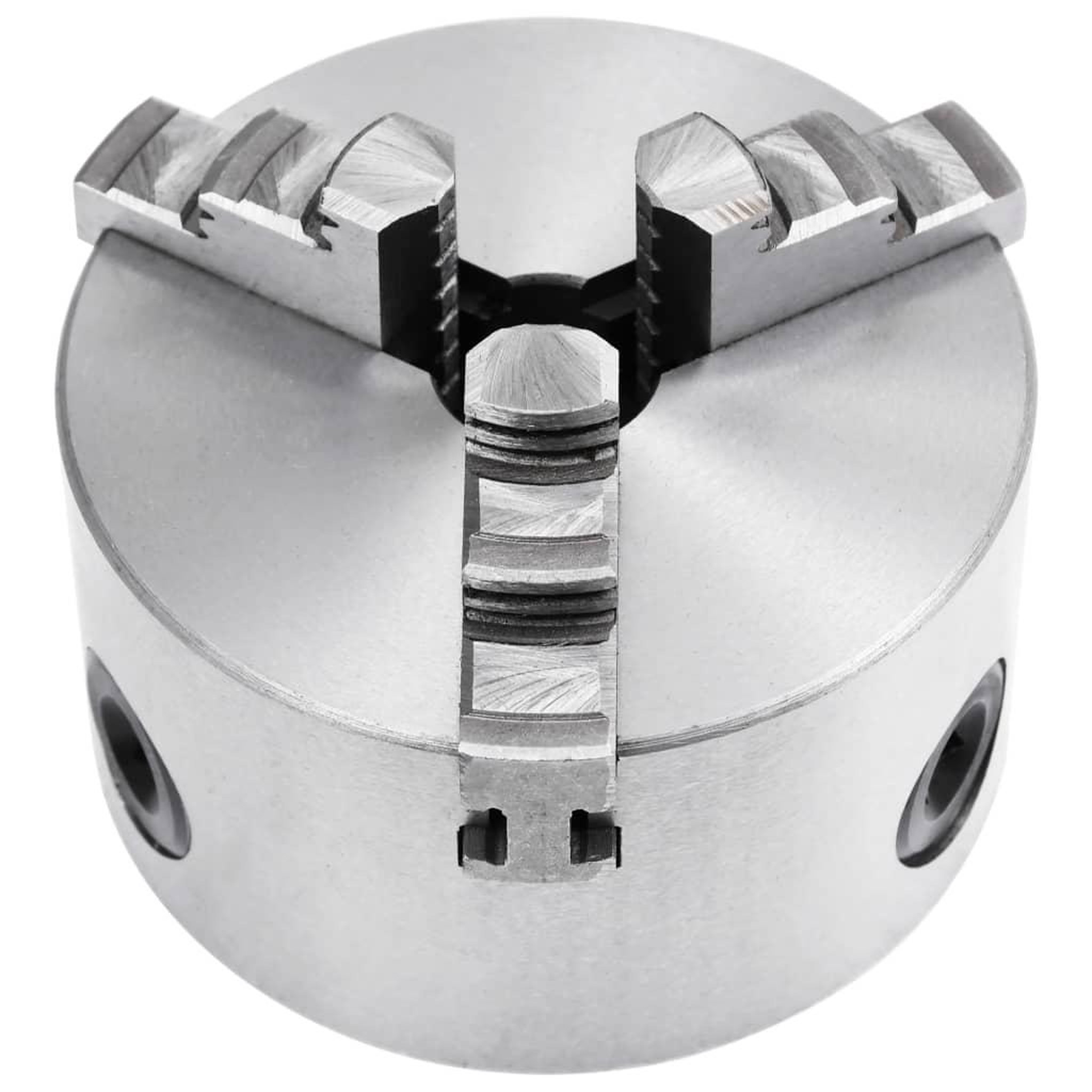 Voir la diapositive 3 : VIDAXL Mandrin de tour auto-centrant a 3 machoires 100 mm Acier