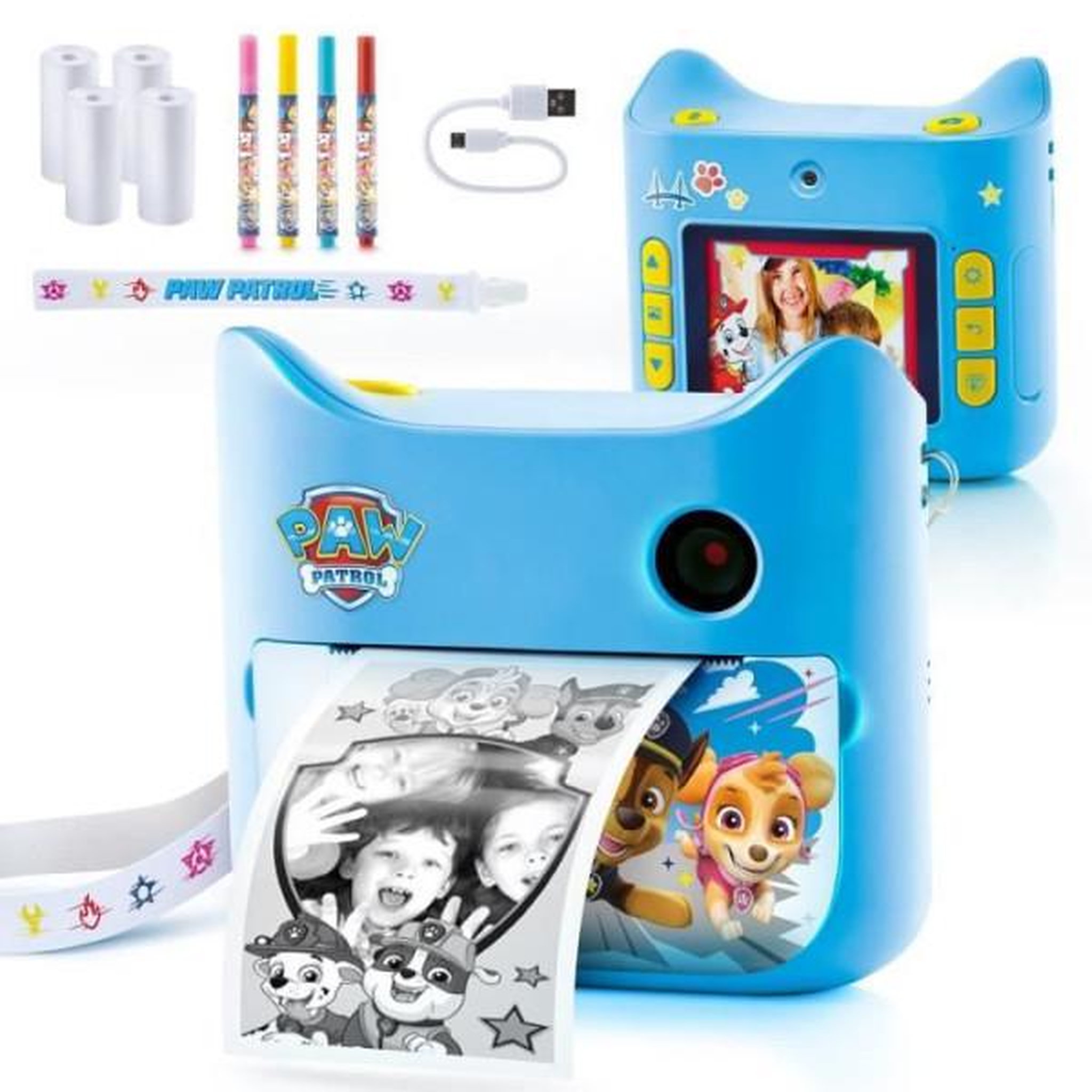 Voir la diapositive 2 : Canal Toys Appareil Photo Instantané Pat'Patrouille - Canal Toys - PPC 037 - Imprime plus de 250 photos