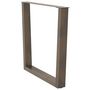Voir la diapositive 4 : VIDAXL Pieds de table a manger forme de V 3 pcs 90x(72-73,3) cm acier