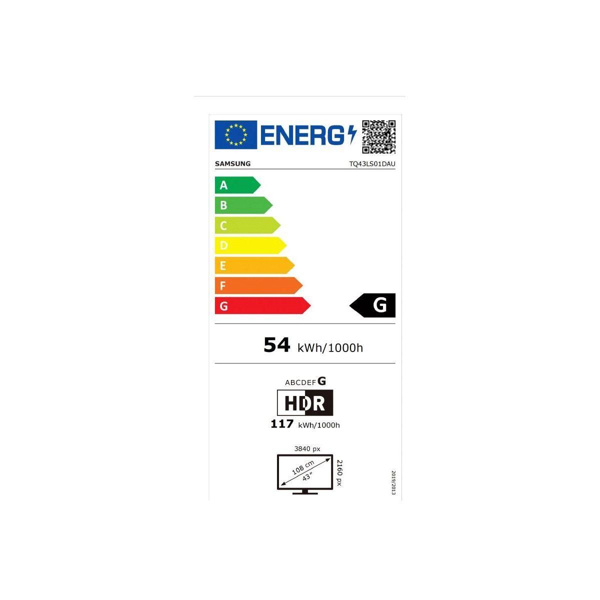 Samsung TV QLED The Serif TQ43LS01D Blanc 2024