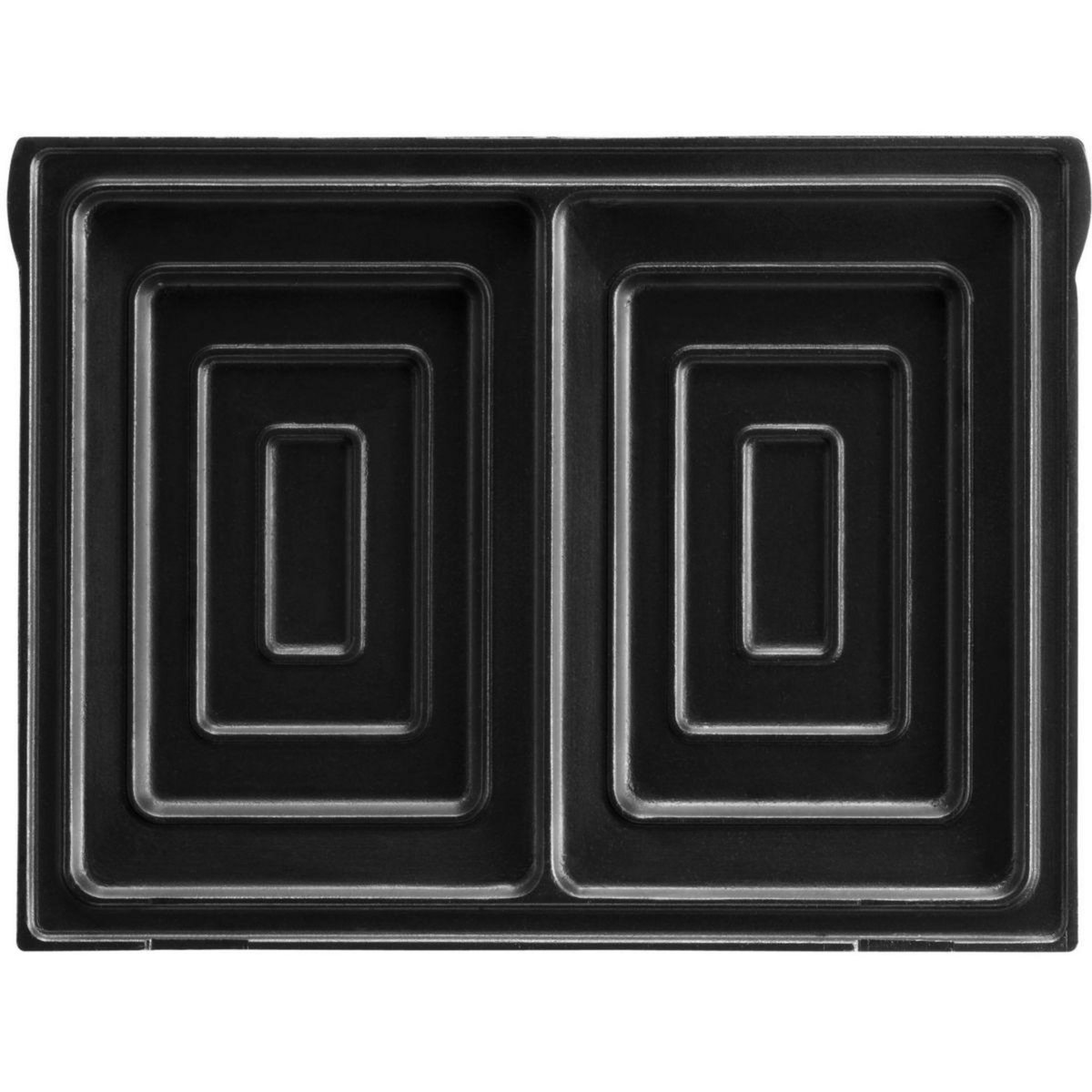 LAGRANGE Gaufrier, croque monsieur Tarti Gaufres noir maxi