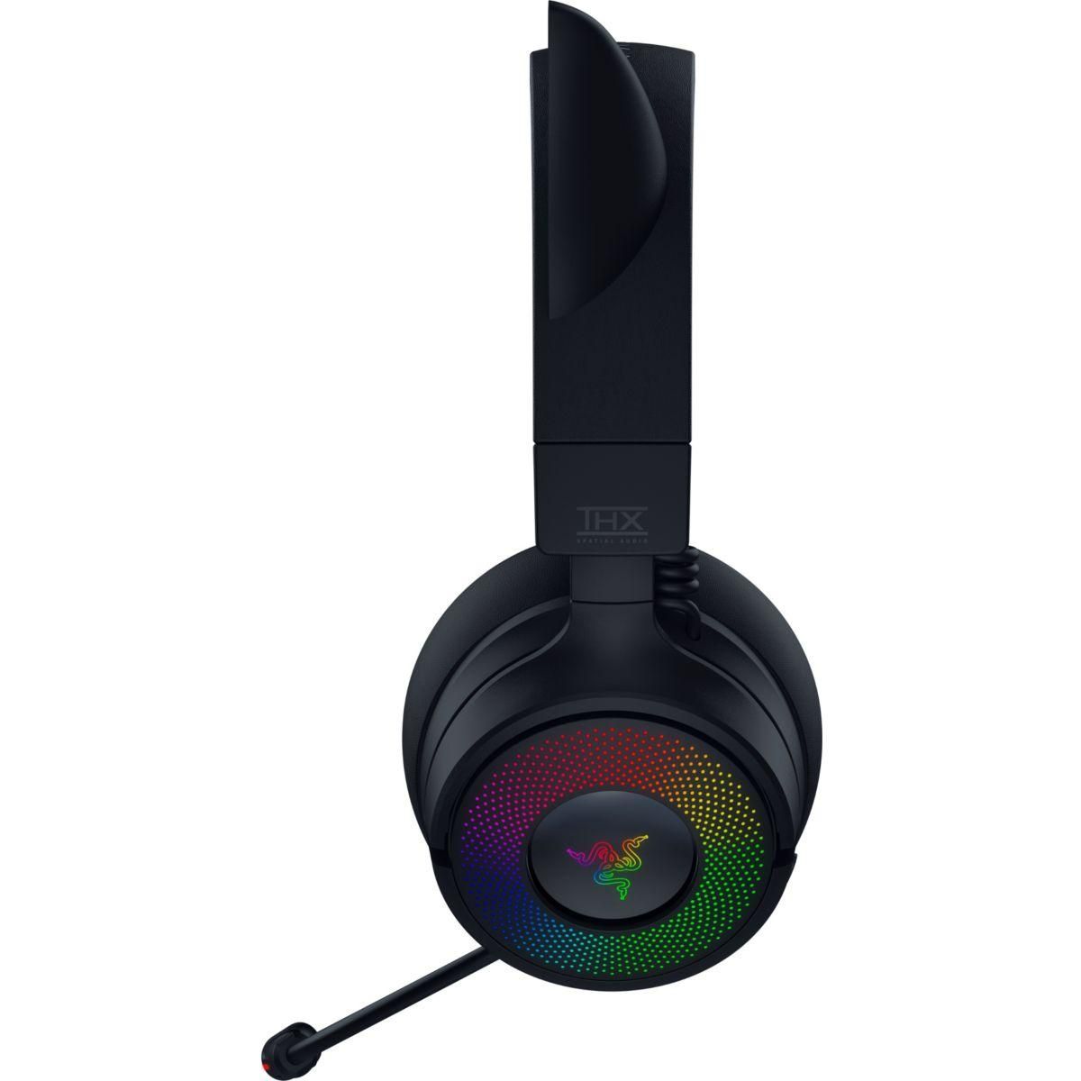 Razer Casque gamer KRAKEN KITTY V3 PRO NOIR