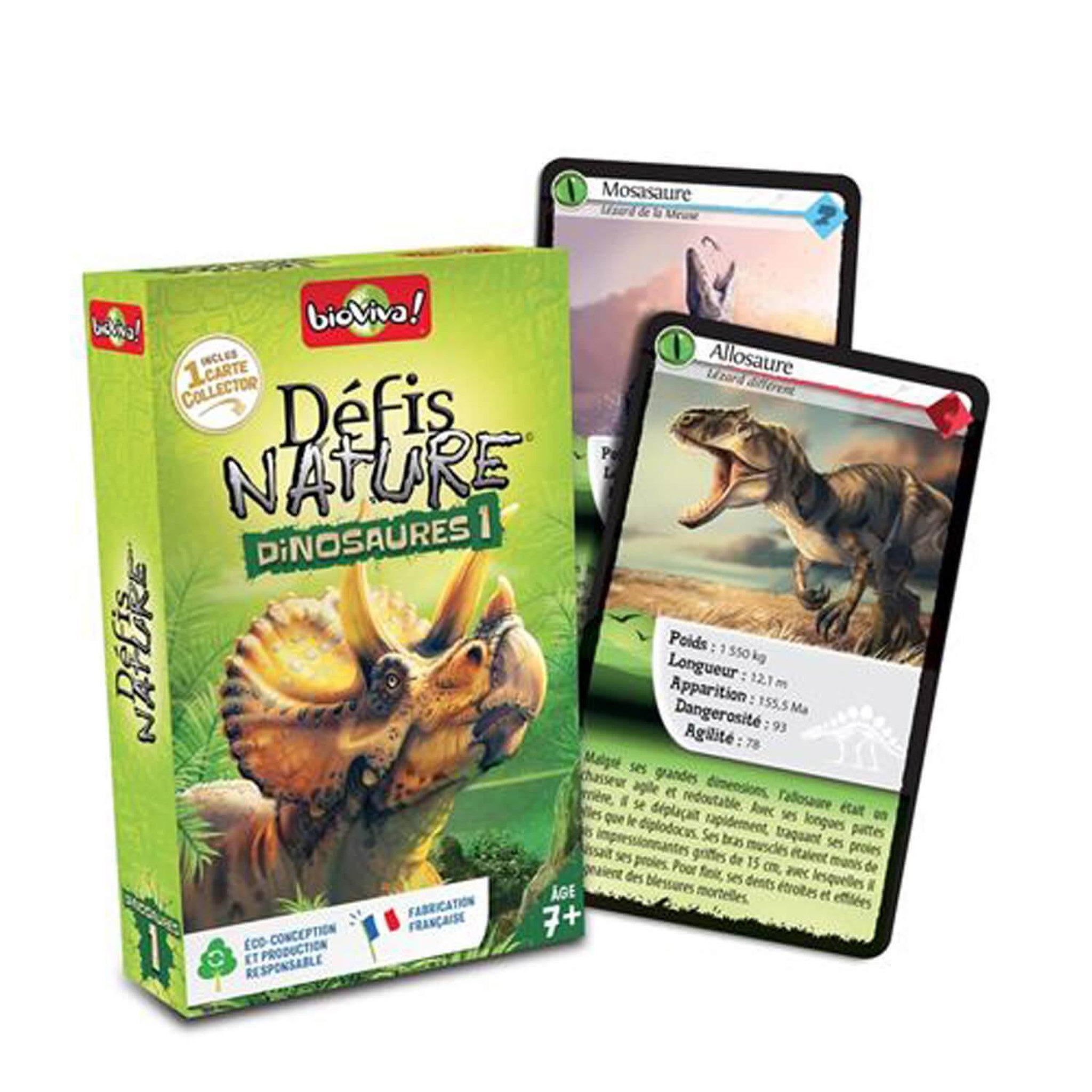 Voir la diapositive 2 : Bioviva Défis nature - dinosaures 1