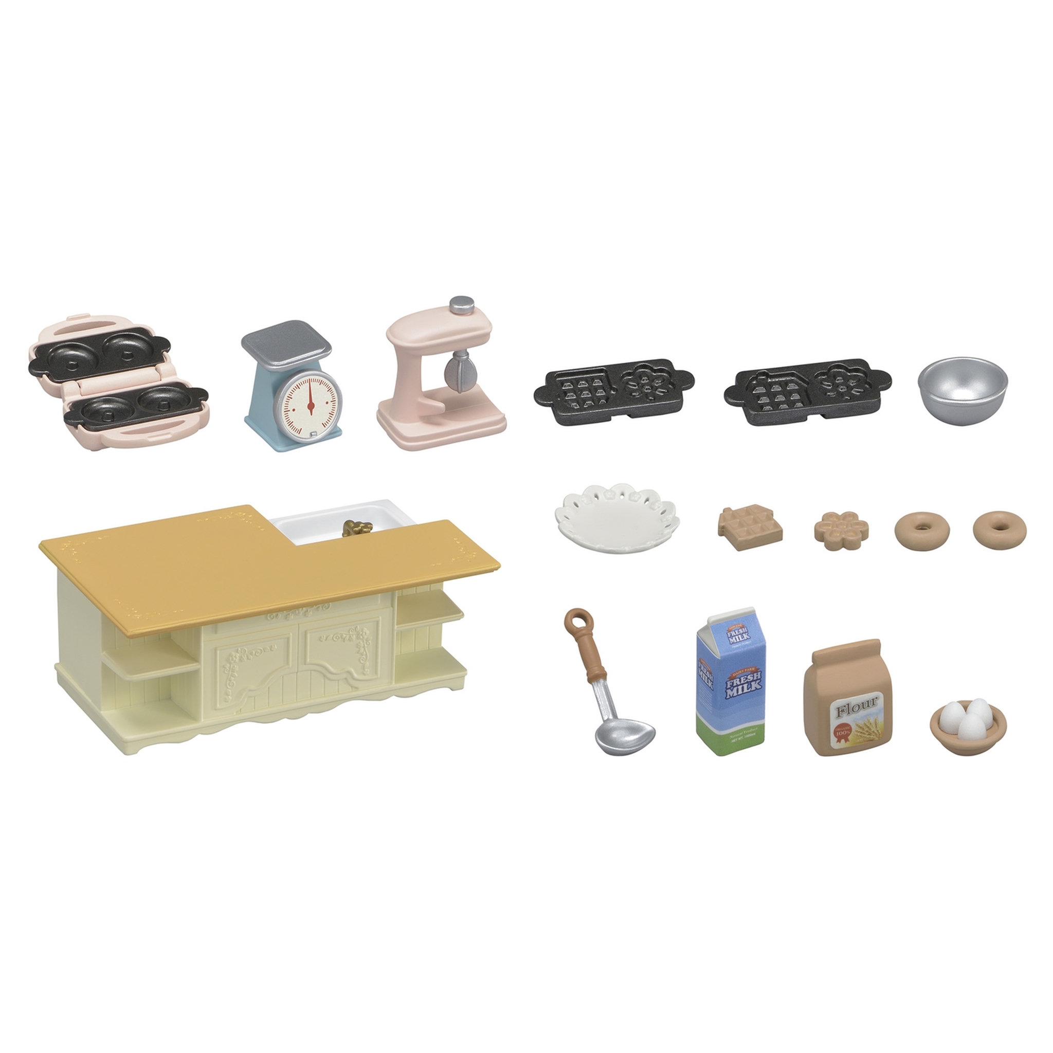 Voir la diapositive 2 : Sylvanian families Meuble de cuisine et accessoires - Sylvanian Families