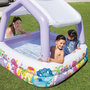 Voir la diapositive 4 : INTEX Piscine Gonflable  Pare-Soleil' 157cm Violet