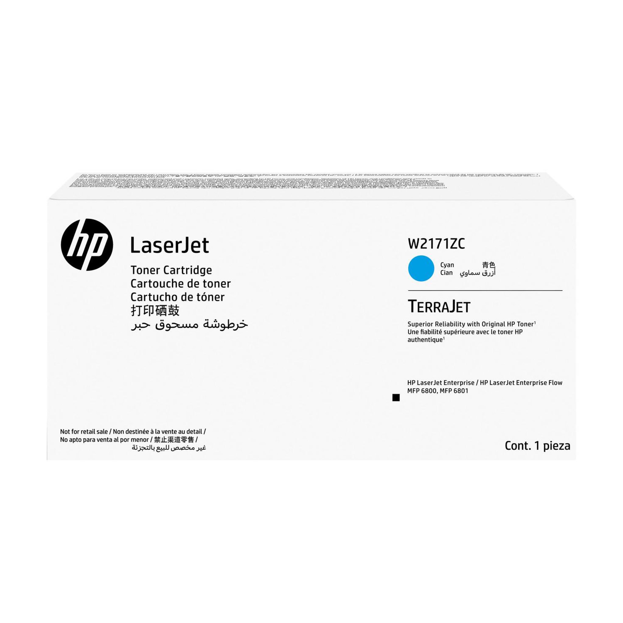 Voir la diapositive 2 : HP HP Cartridge No 217Z Cyan (W2171Z)