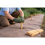 Voir la diapositive 6 : KZ GARDEN Lots de 60 Piquets de fixation Bois peuplier Toile de Paillage - Ancrage sol Jardin Potager, Fixation bâche paillage KZ GARDEN