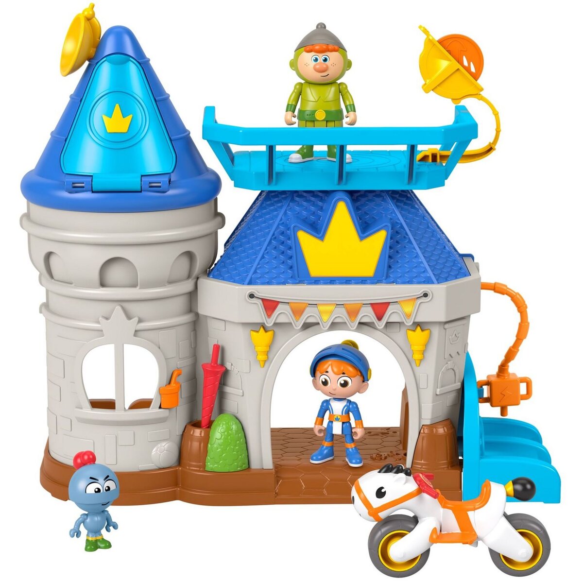 MATTEL Fisher-Price - Gus le Chevalier Minus - Coffret Château Fort