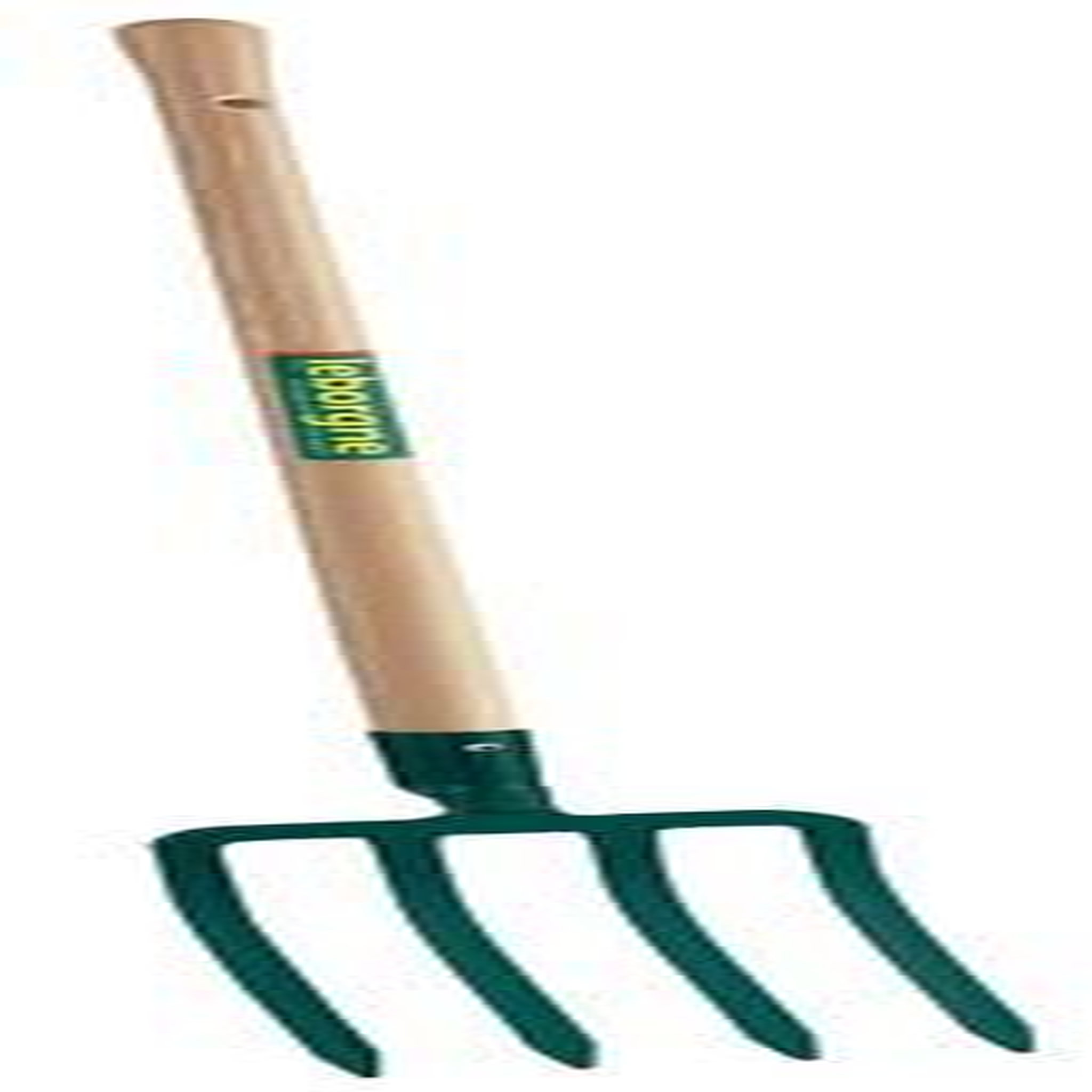 Leborgne Fourche à bêcher douille 4 dents - 30 cm - manche pomme en bois certifié PEFC 100%