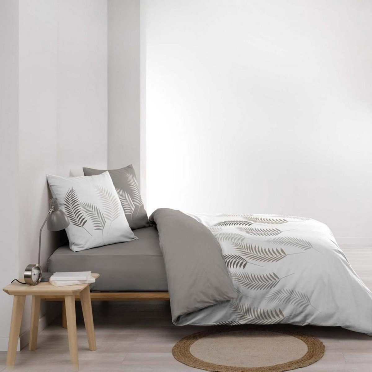 Douceur d'Intérieur Housse de couette 240x220 + 2 taies Goyave coton 57 fils