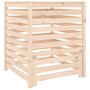 Voir la diapositive 2 : VIDAXL Composteur 82,5x82,5x99,5 cm Bois massif de pin