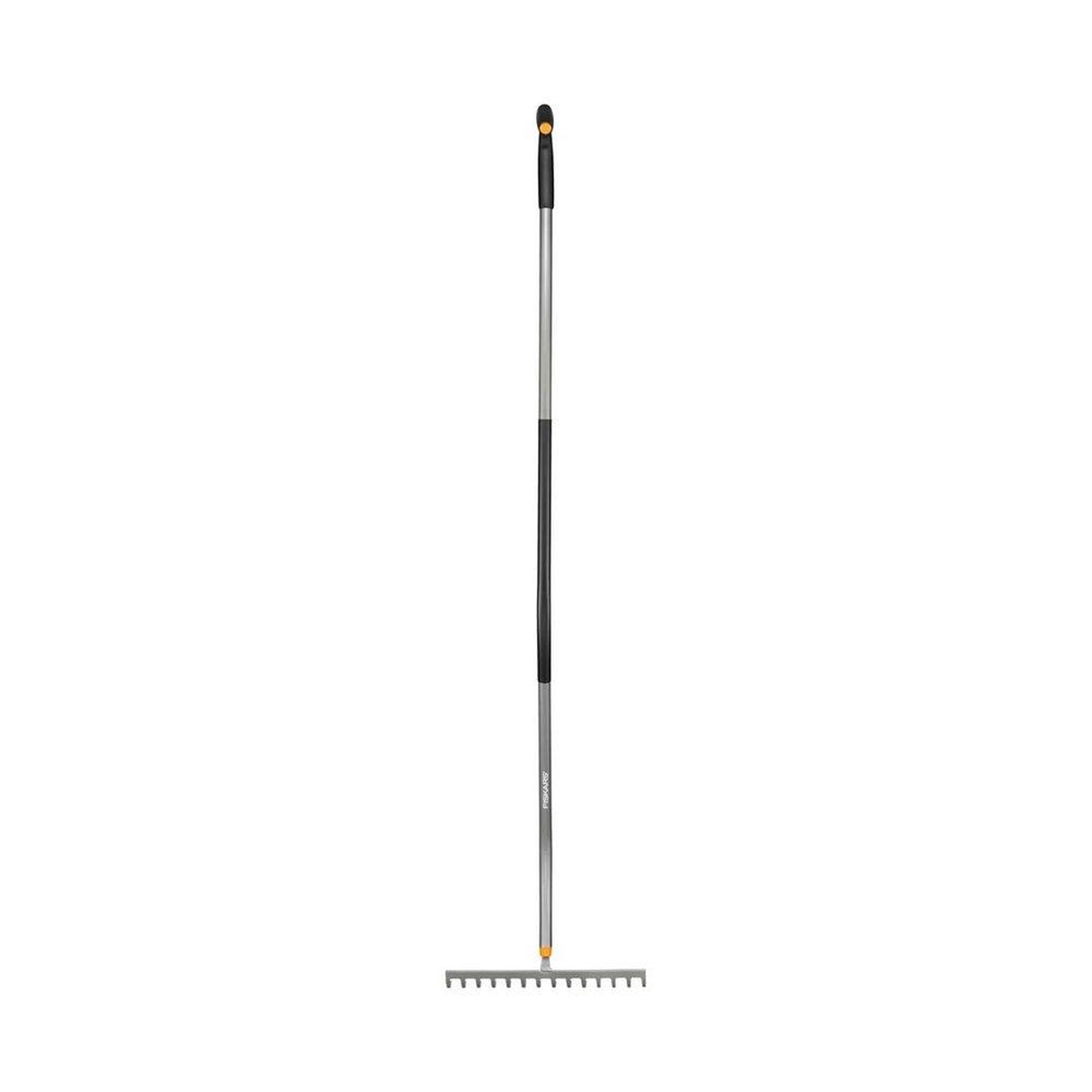 Fiskars Râteau de jardin à manche courbe ergonomic
