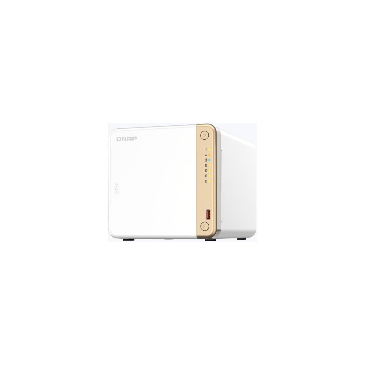Qnap Serveur NAS TS-462-4G- NAS Intel 4 baies