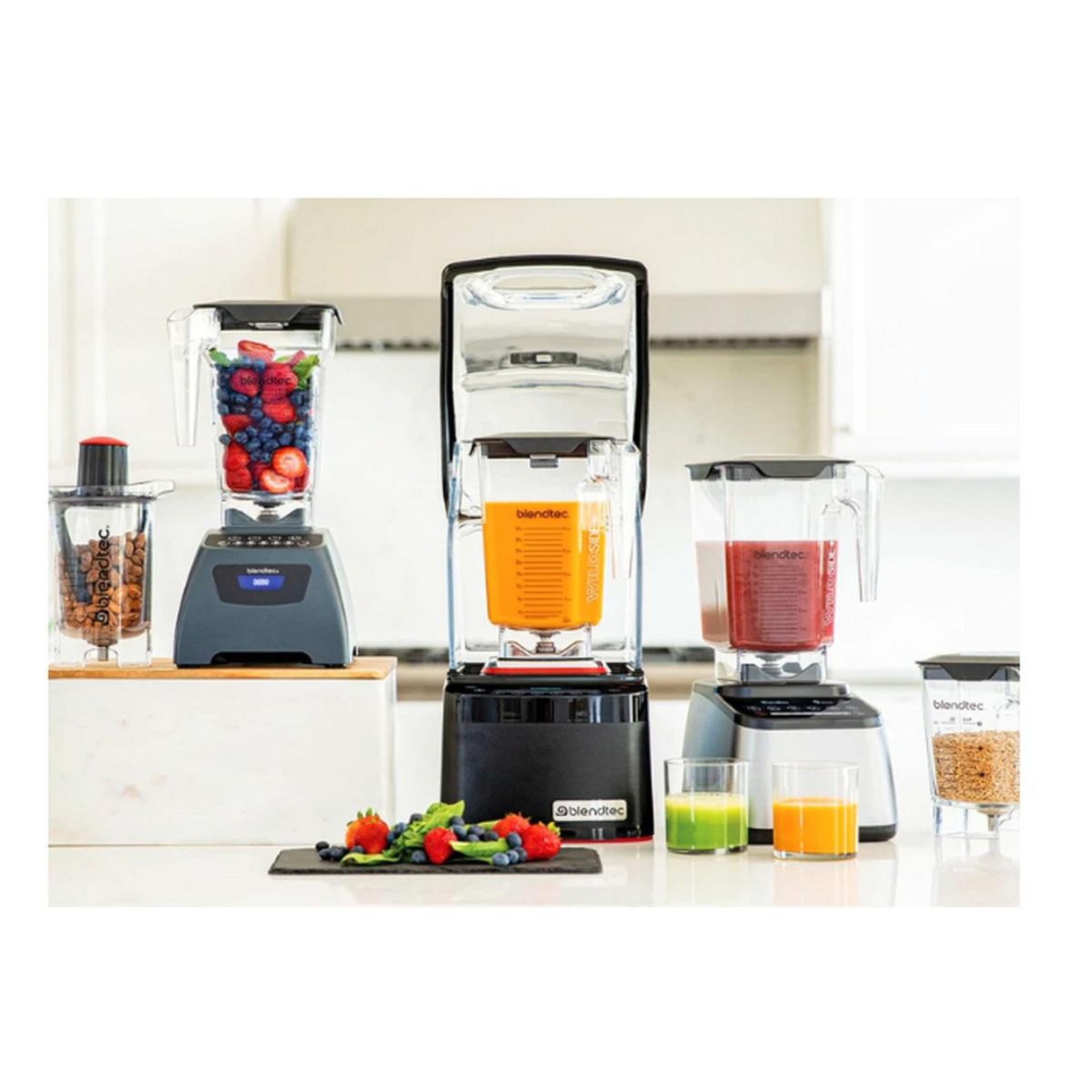 Voir la diapositive 2 : Blendtec Blender 1l transparent - 40-620-54