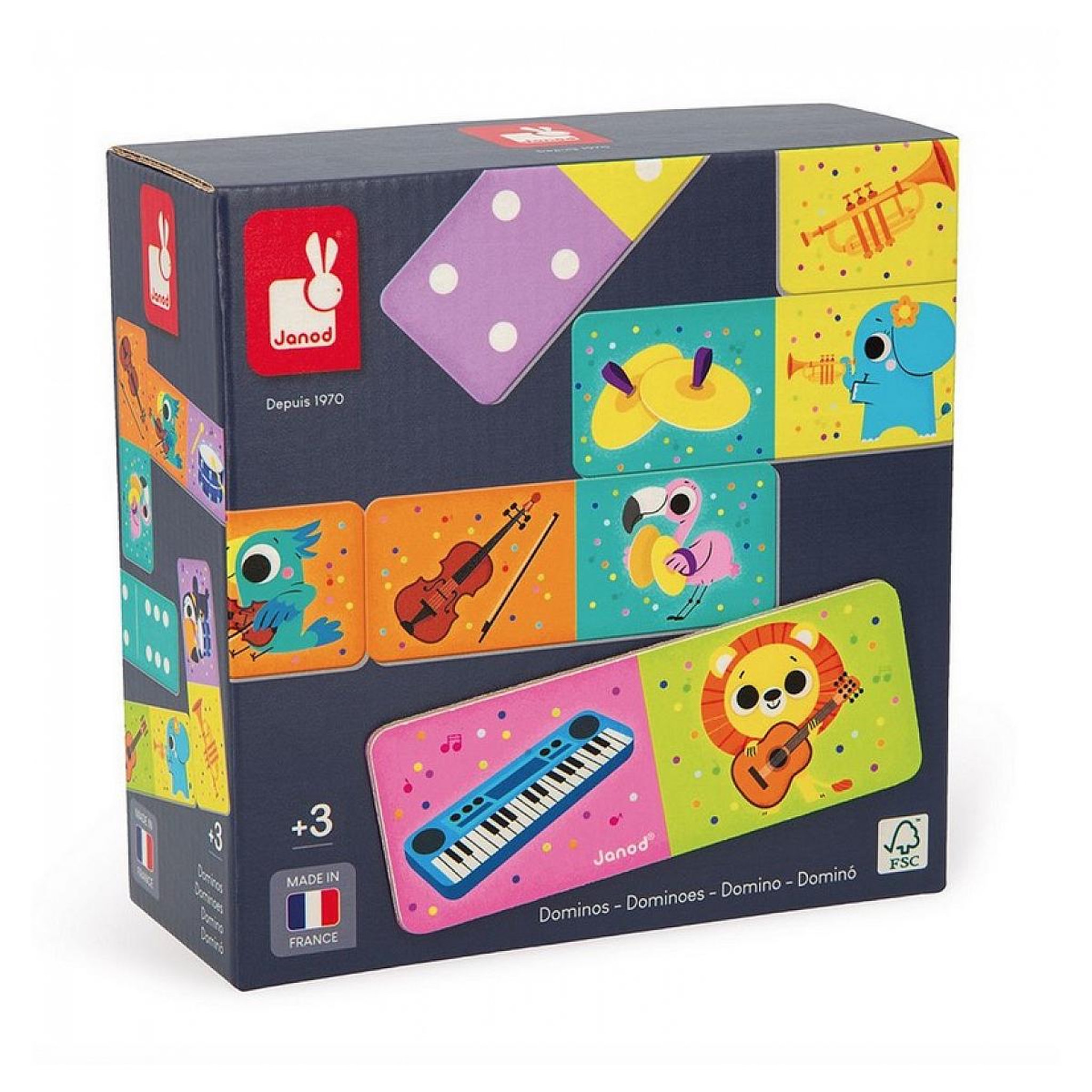 JANOD Dominos Instruments de musique