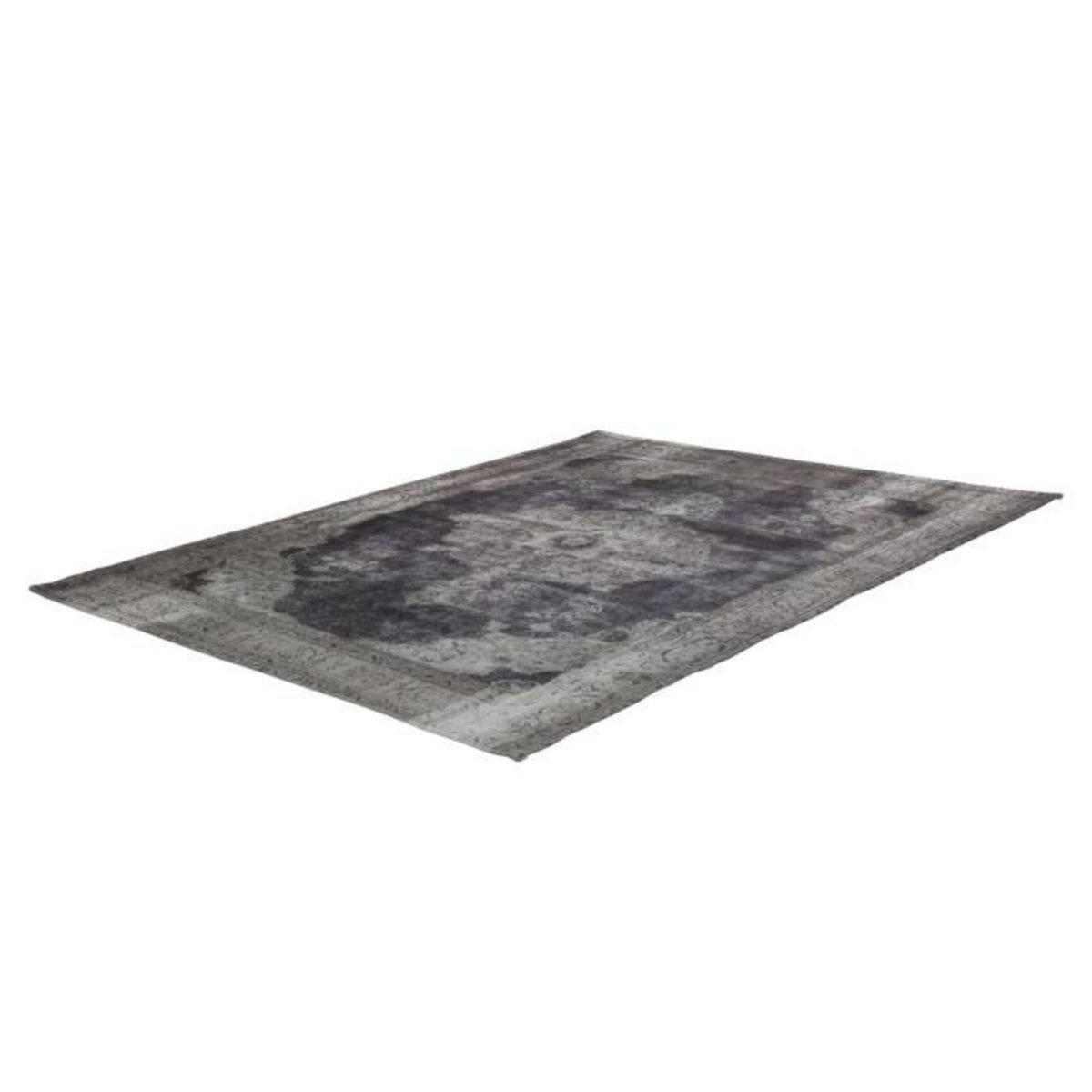 Paris Prix Tapis Imprimé Antique  Vintage  Gris Foncé