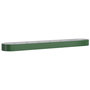 Voir la diapositive 2 : VIDAXL Lit sureleve de jardin Acier enduit de poudre 544x100x36cm Vert