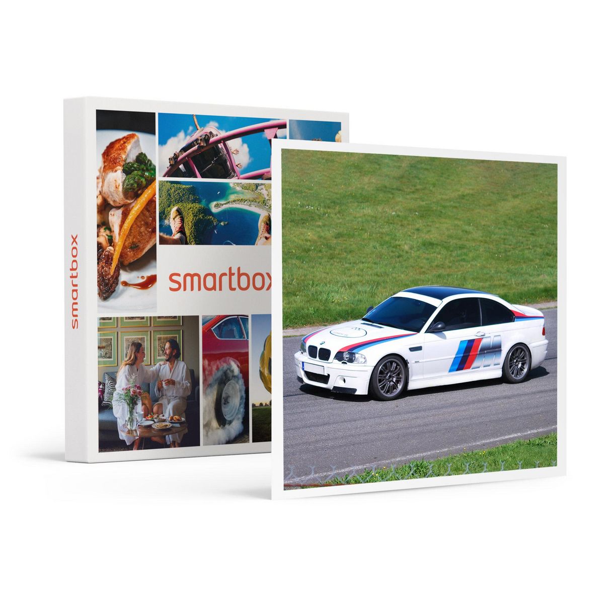 Smartbox Passion pilotage : 10 tours au volant d'une BMW M3 E46 sur le circuit de Lohéac - Coffret Cadeau Sport & Aventure