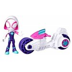 HASBRO Figurine Spider + Moto Ghost Spidey