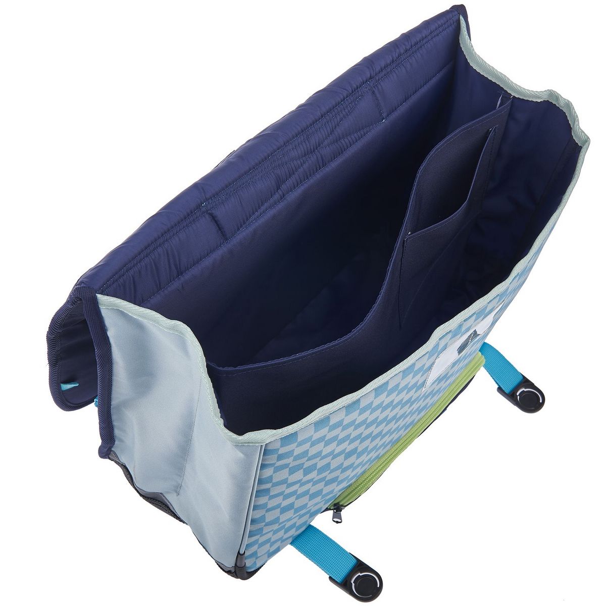 AUCHAN Cartable 41 cm bleu SKATE