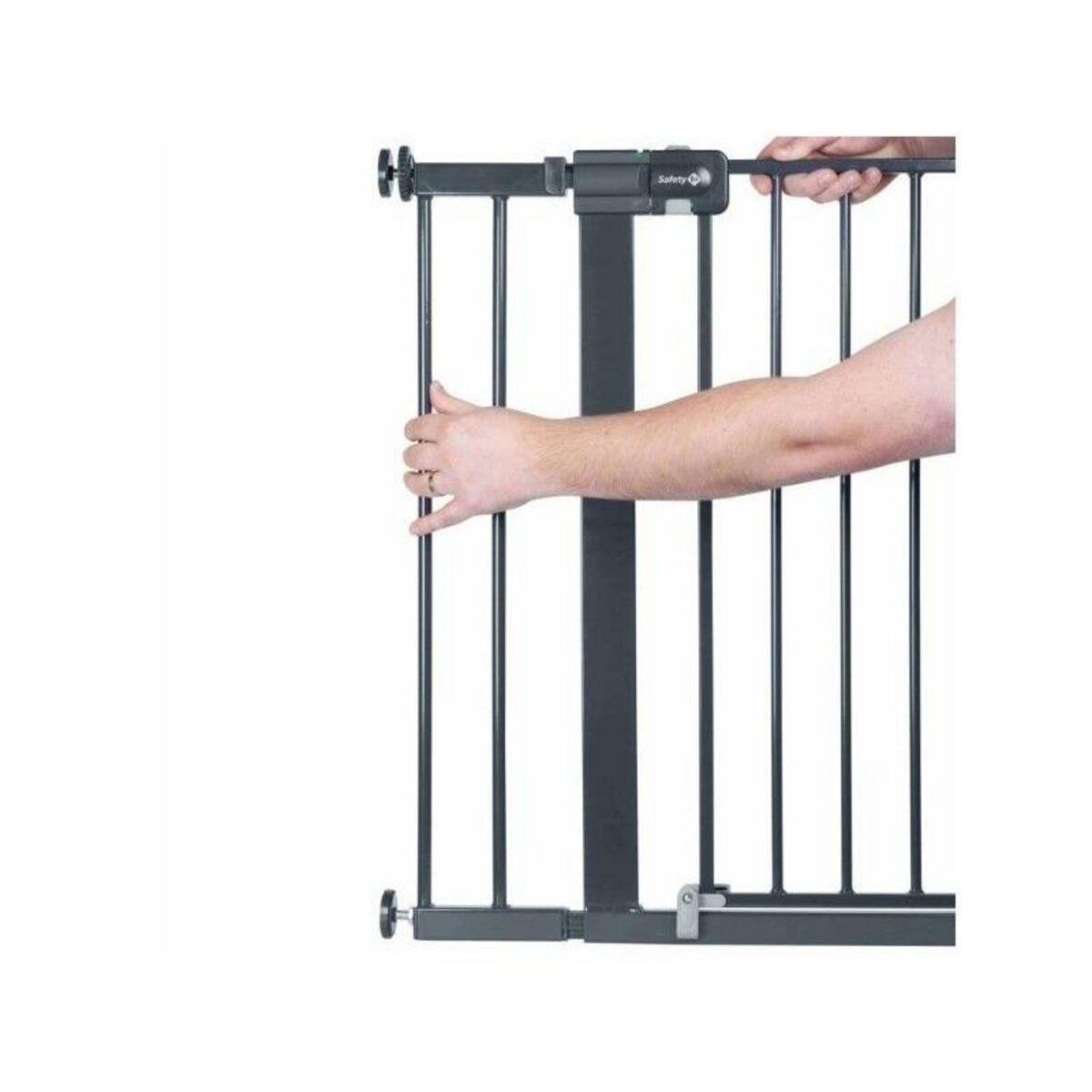 SAFETY 1ST Extension pour barrieres U-PRESSURE metal 14 CM metal Black