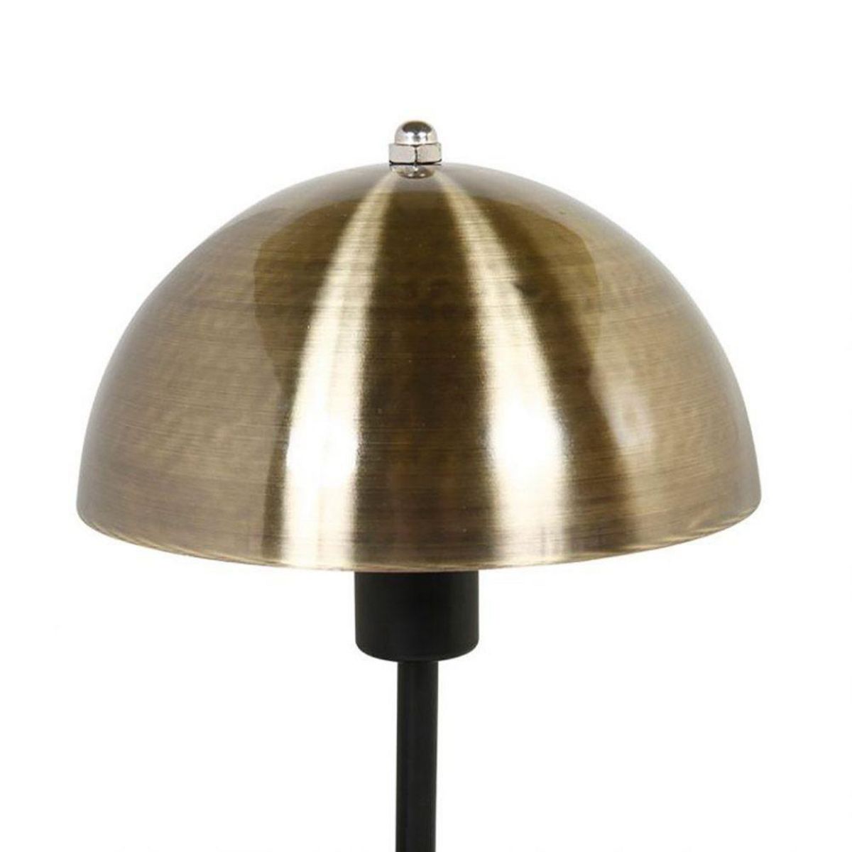 OSTARIA Lampe métal champignon doré
