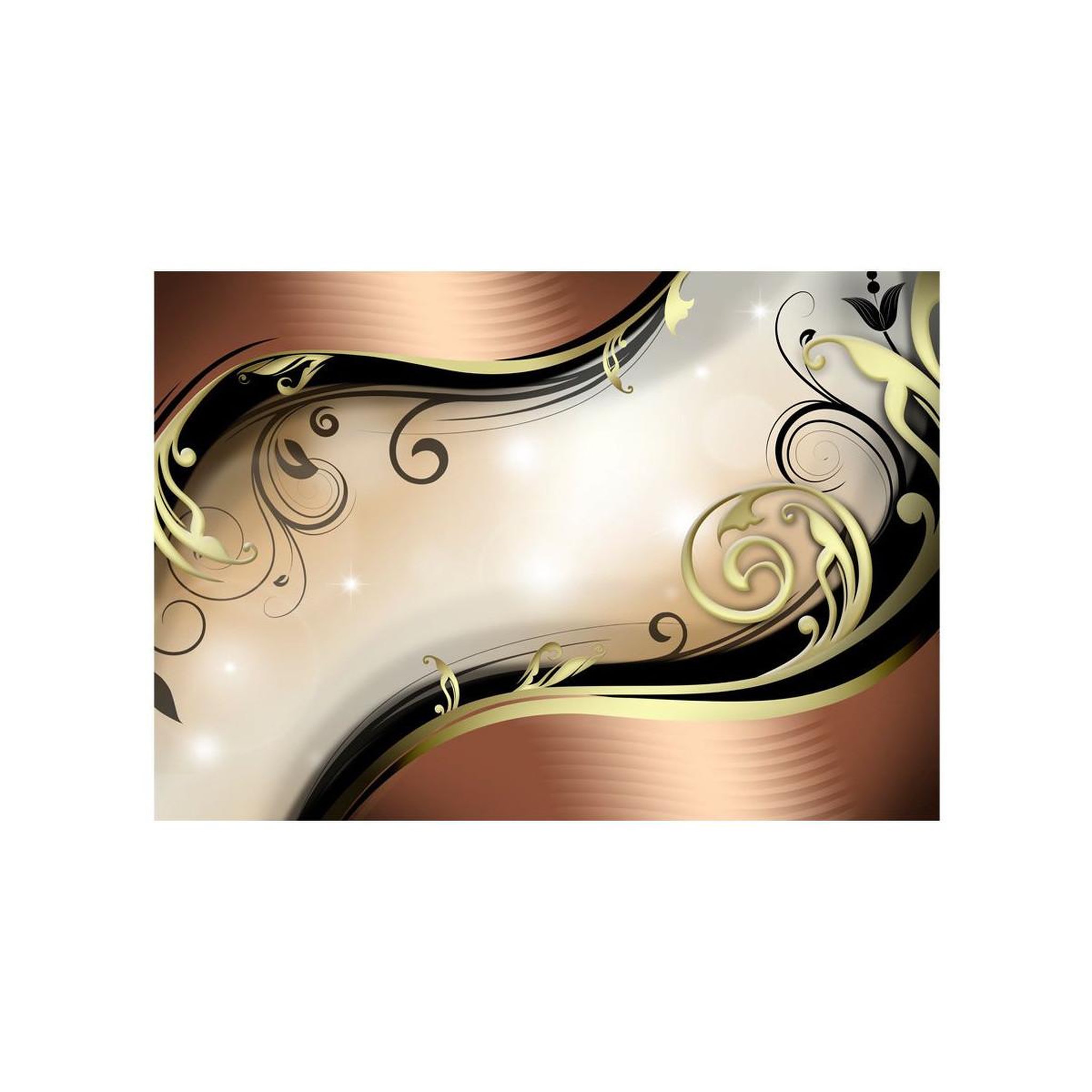 Voir la diapositive 2 : Paris Prix Papier peint  golden glow