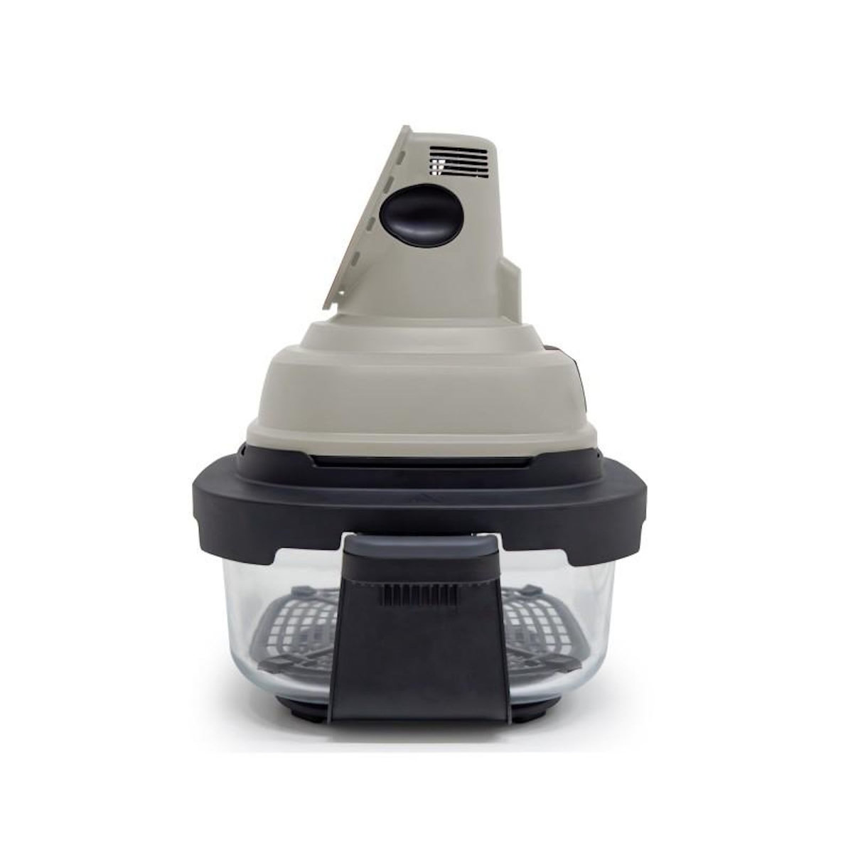 SCHNEIDER Schneider - Crispi - Or - Beige - Friteuse à Air Panoramique - 1500w - 2 Bacs Verre