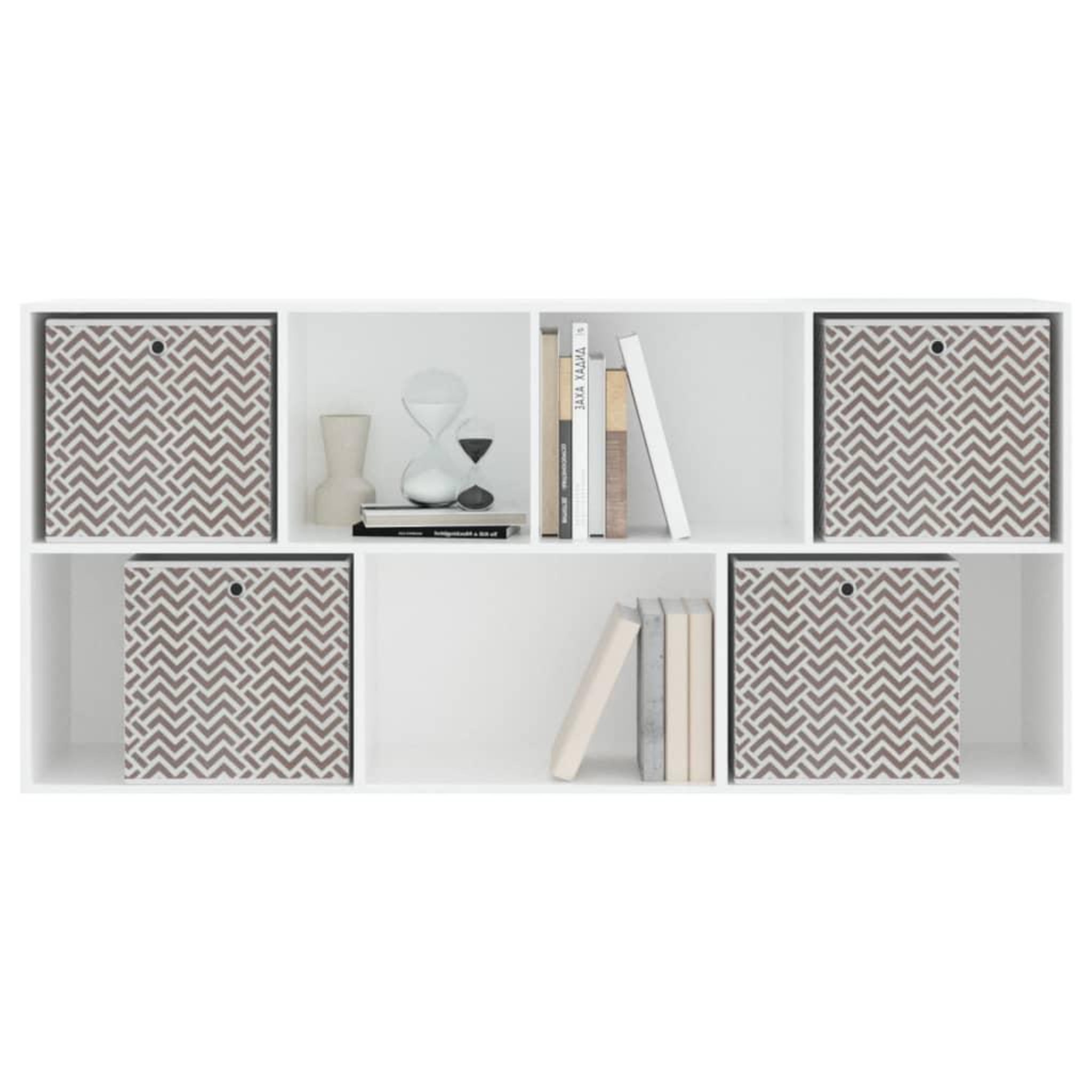 Voir la diapositive 5 : VIDAXL Boîtes de rangement pliables 4 pcs 32x32x32 cm tissu intisse